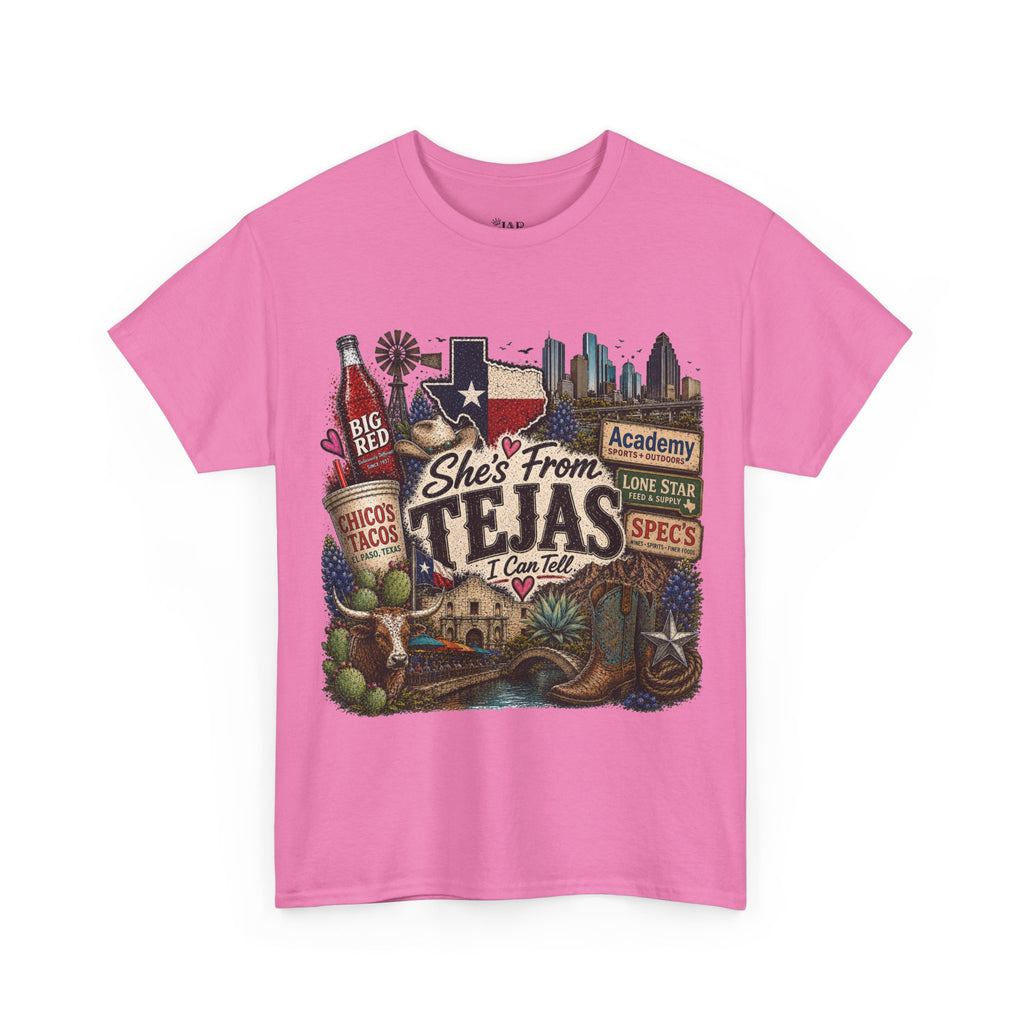 She’s from TEJAS Tee