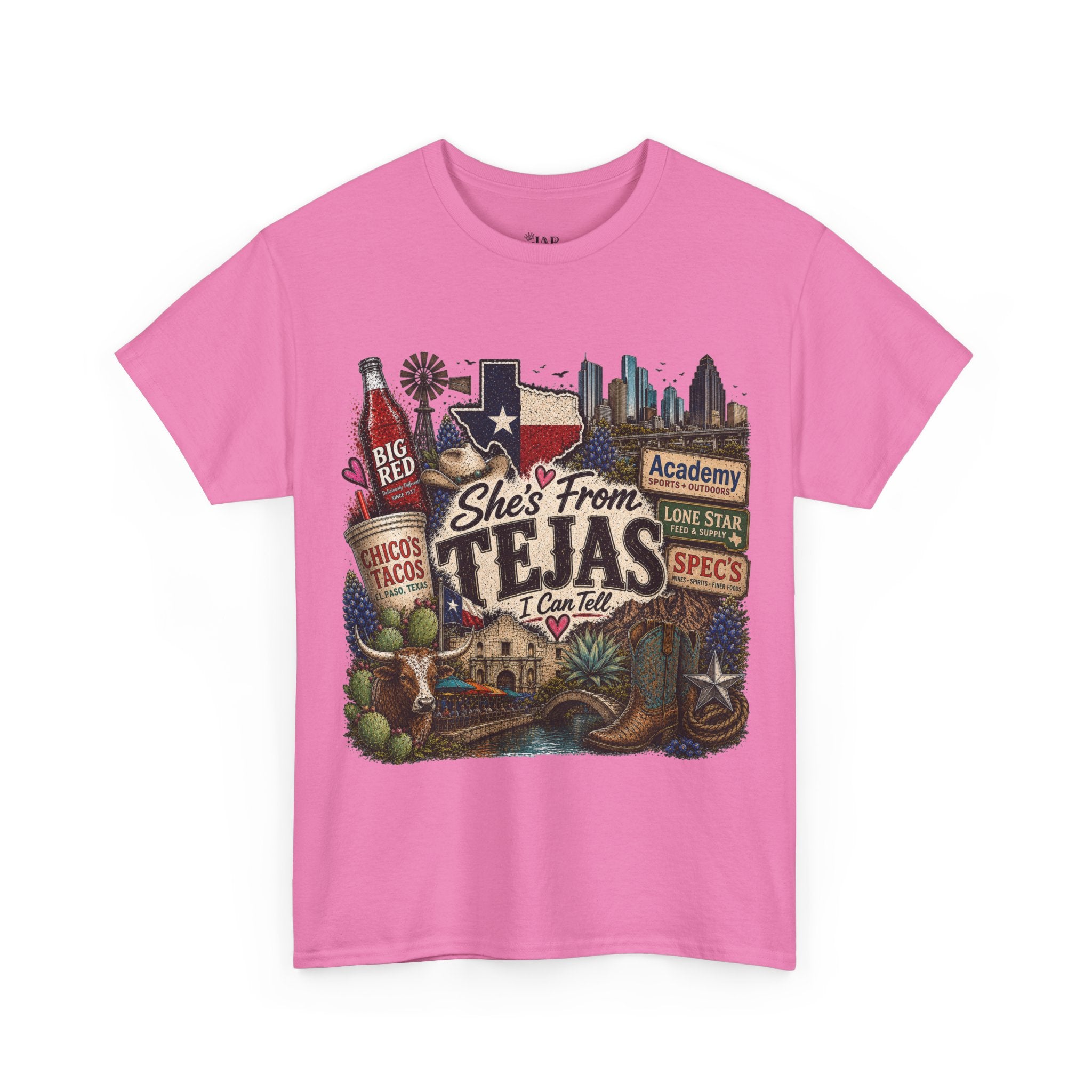 She’s from TEJAS Tee