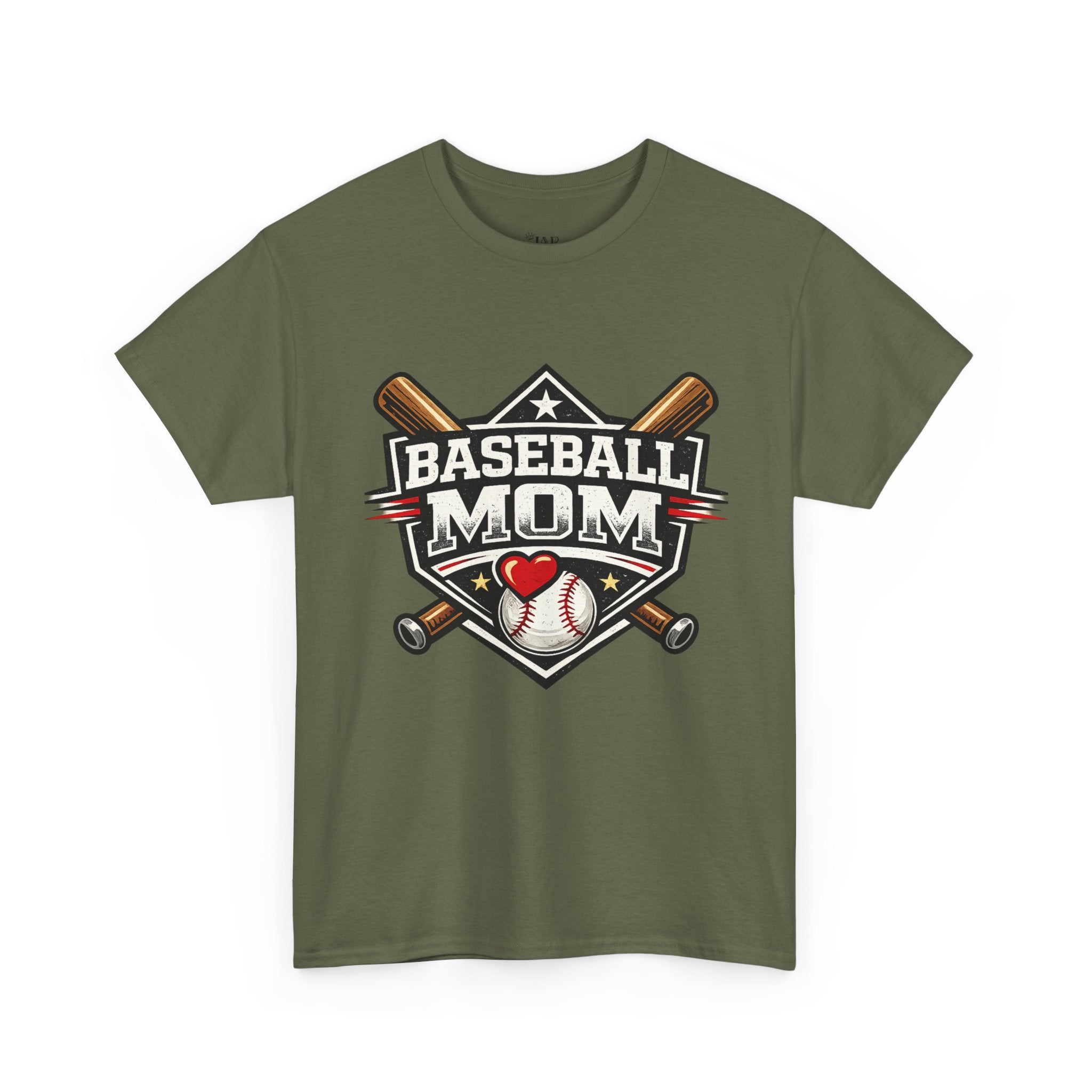 Baseball Mom T-Shirt — Personalized Back Name & Number Tee