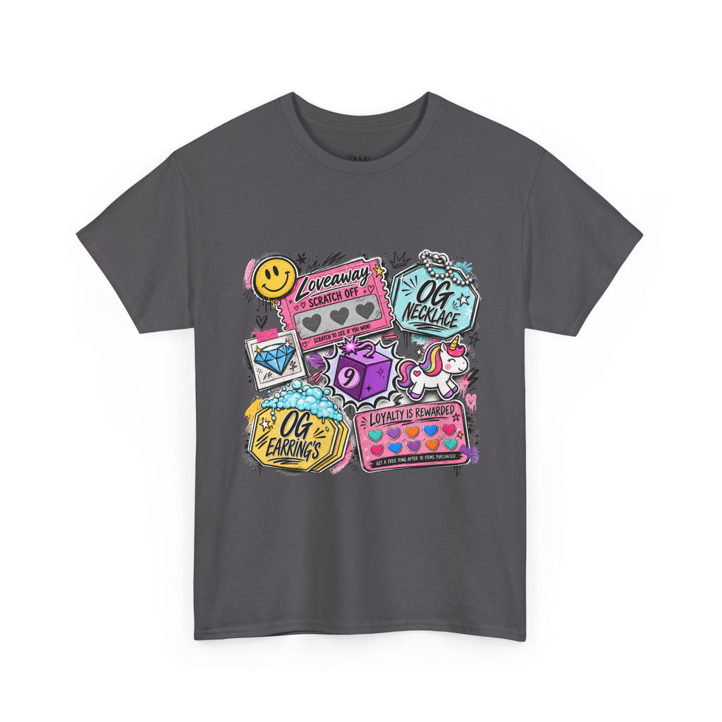 Loveaway Scratch Off Cotton Tee