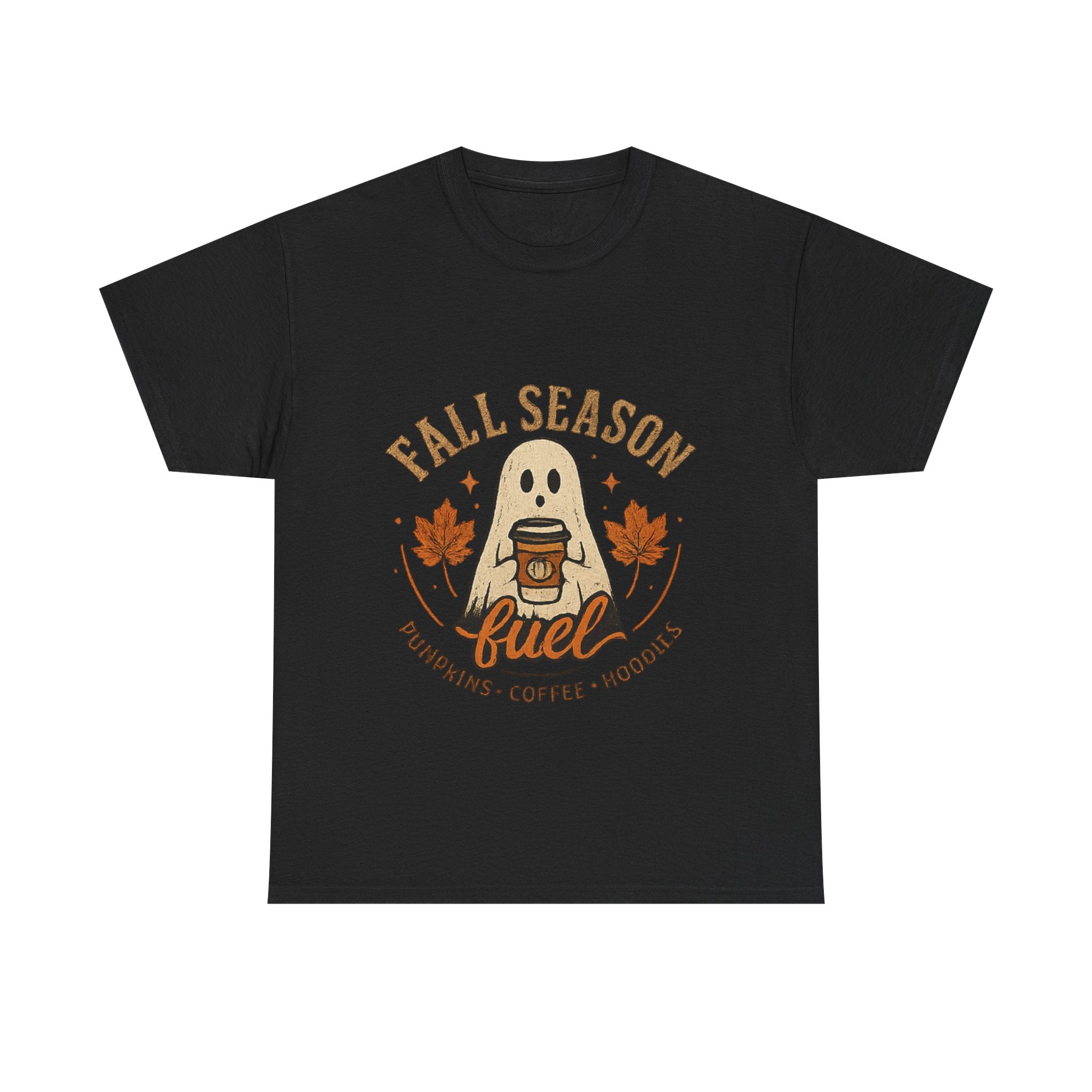 Fall Season Fuel Tee — 'Fall Season Fuel: Pumpkins • Coffee • Hoodies' Autumn Graphic T‑Shirt