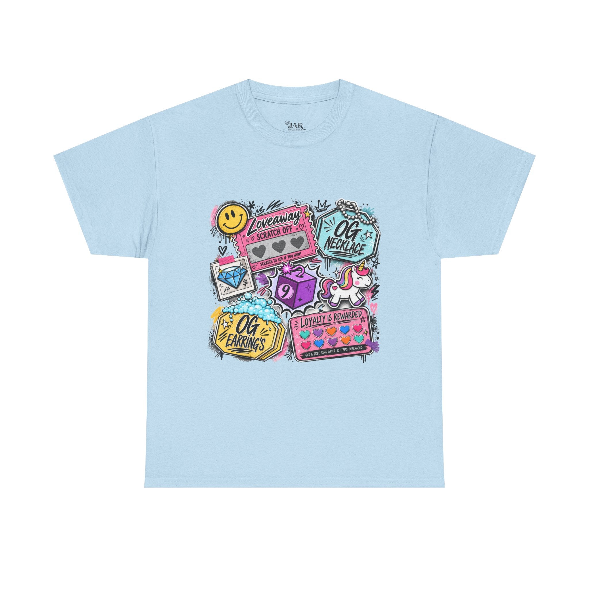 Loveaway Scratch Off Cotton Tee