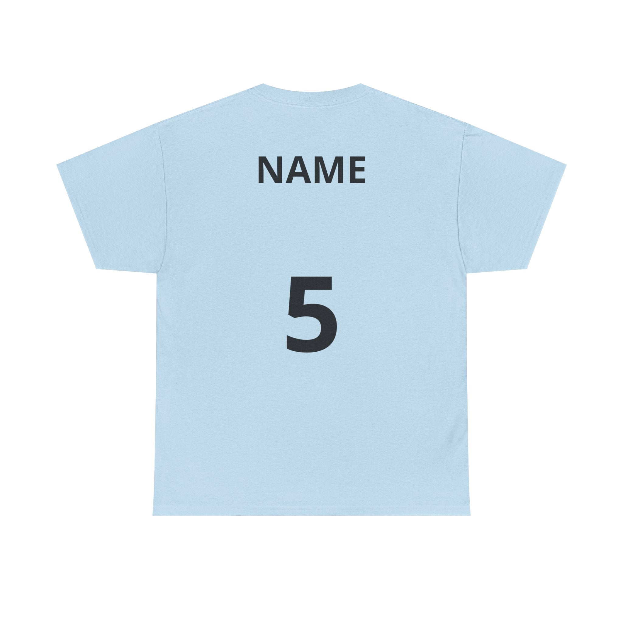 Baseball Mom T-Shirt — Personalized Back Name & Number Tee
