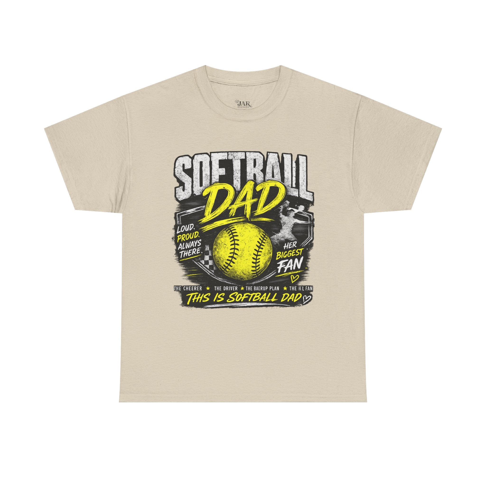 Softball Dad Cotton Tee