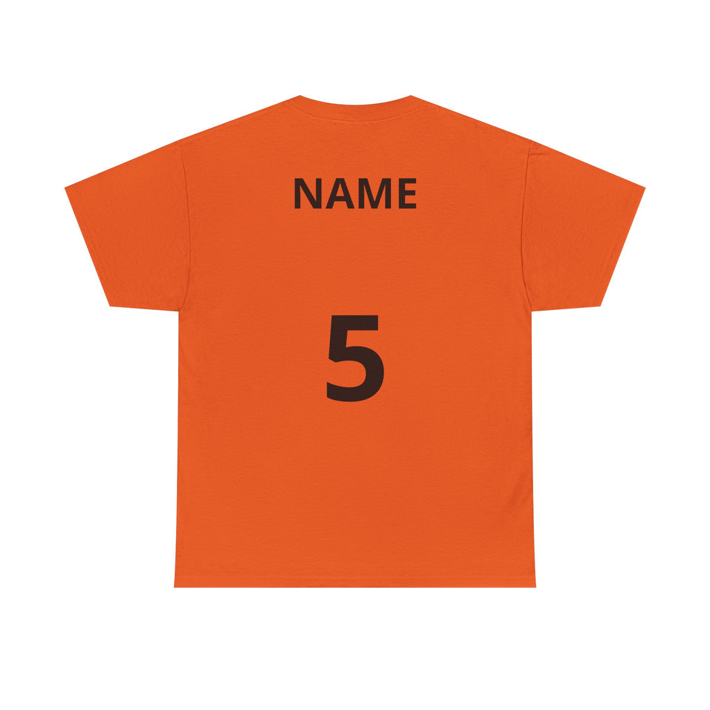Baseball Mom T-Shirt — Personalized Back Name & Number Tee