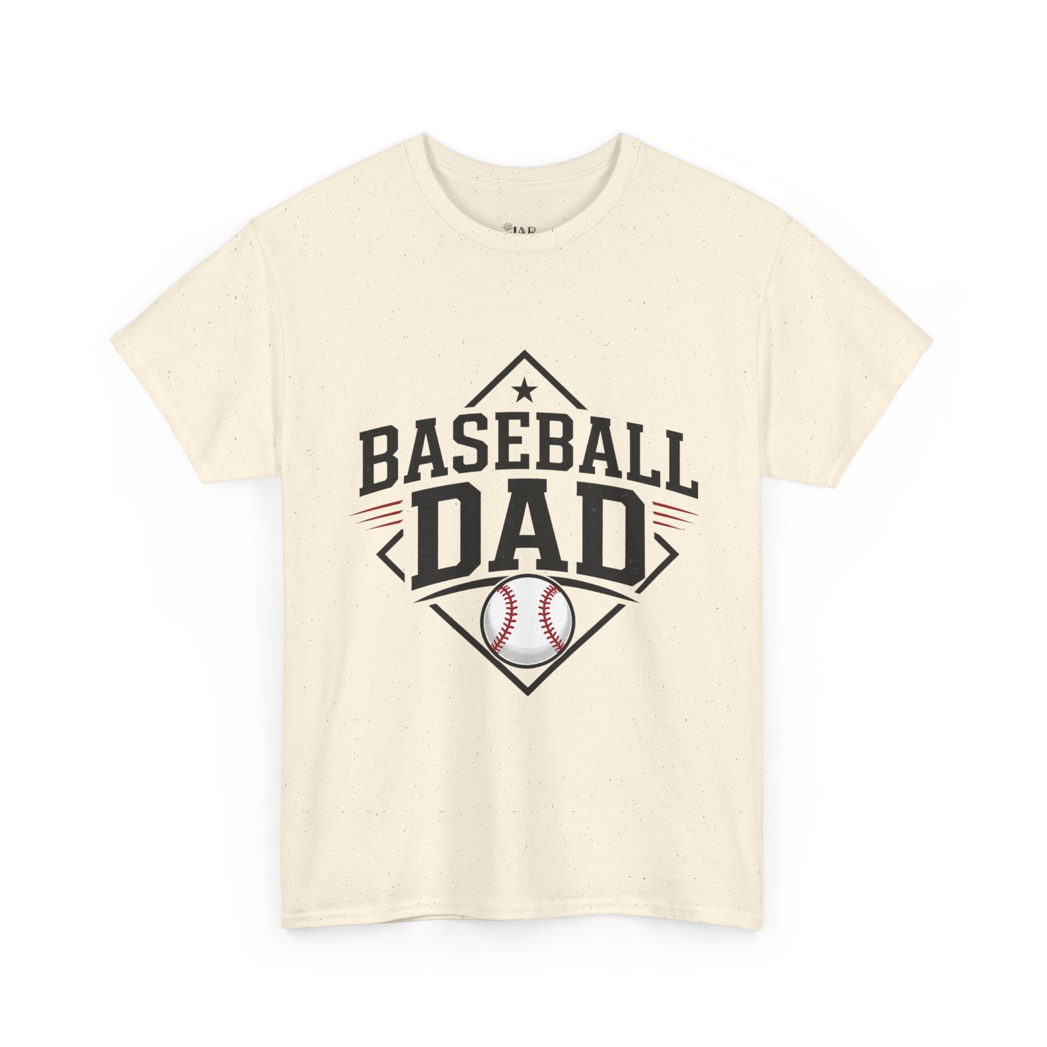 Baseball Dad T-Shirt — Personalized Back Name & Number Tee