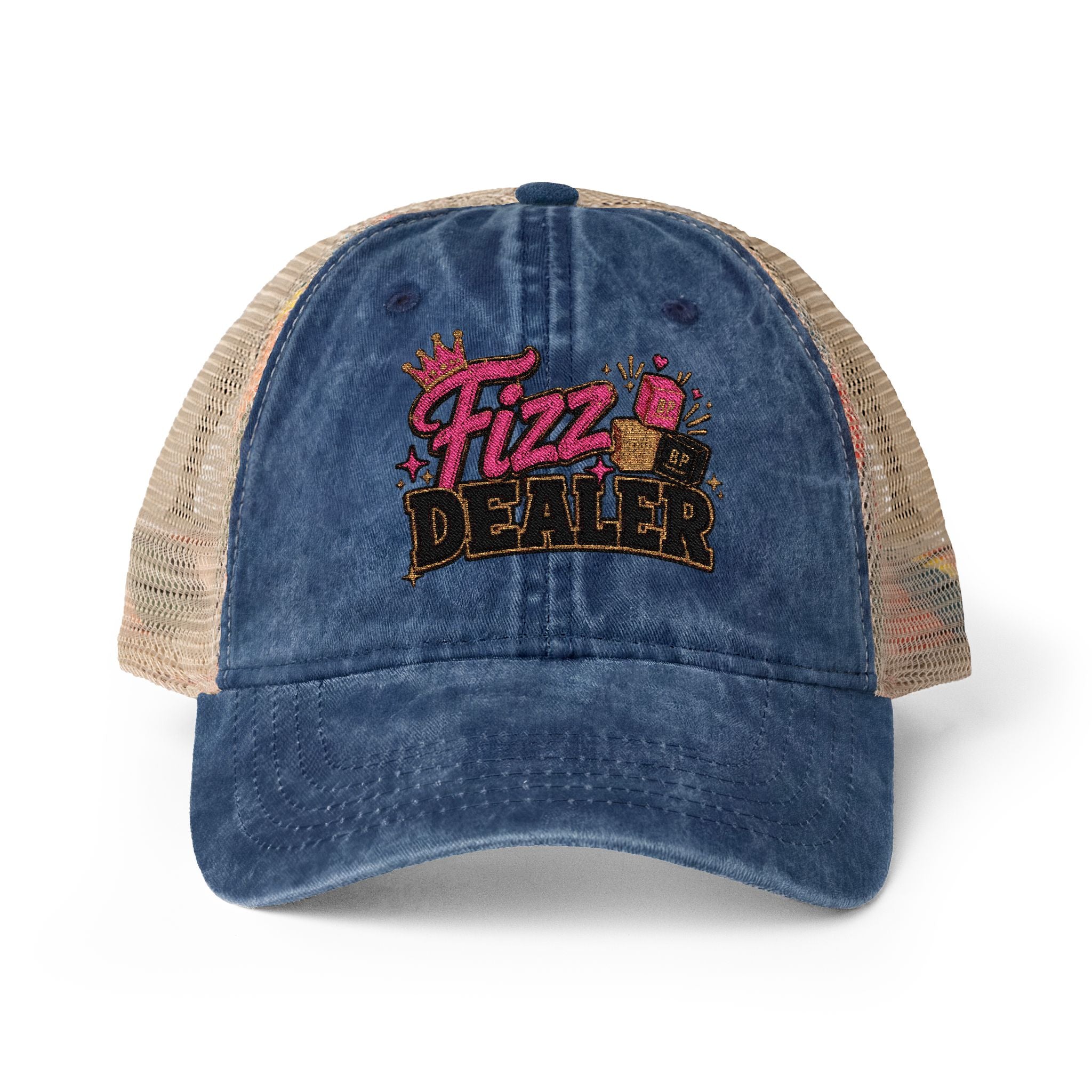 Women's Washed Mesh-Back Cap