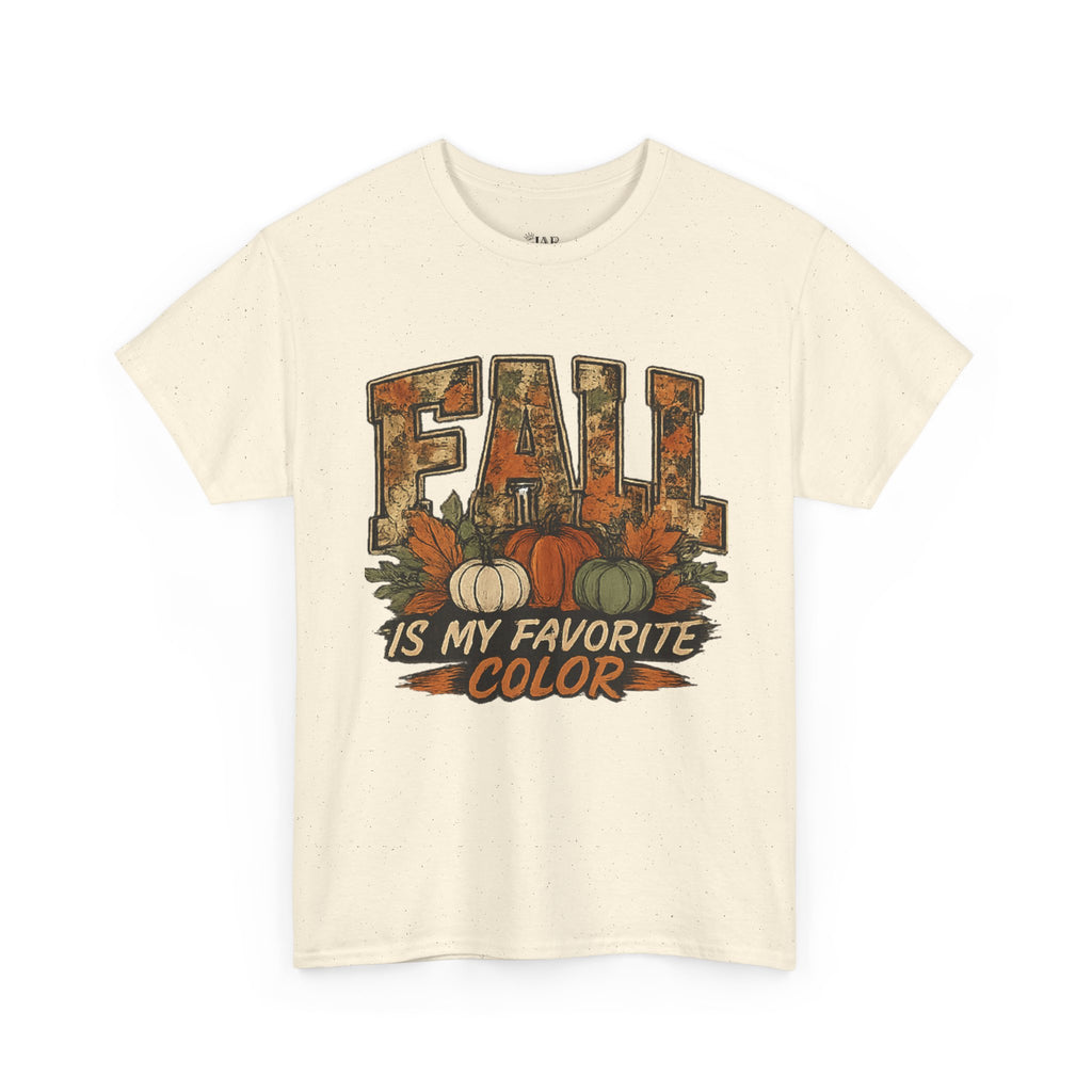 Fall Is My Favorite Color T-Shirt — Autumn Pumpkin Graphic Tee