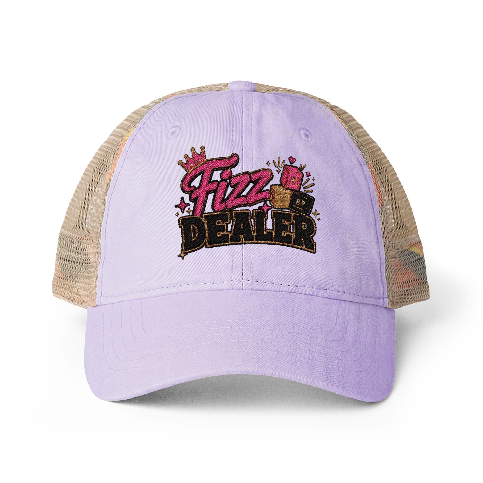 Women's Washed Mesh-Back Cap