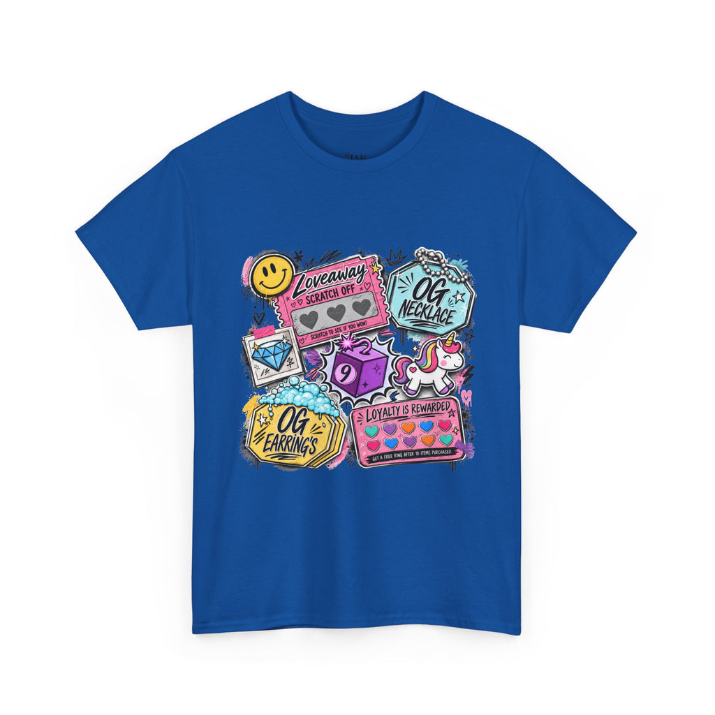 Loveaway Scratch Off Cotton Tee