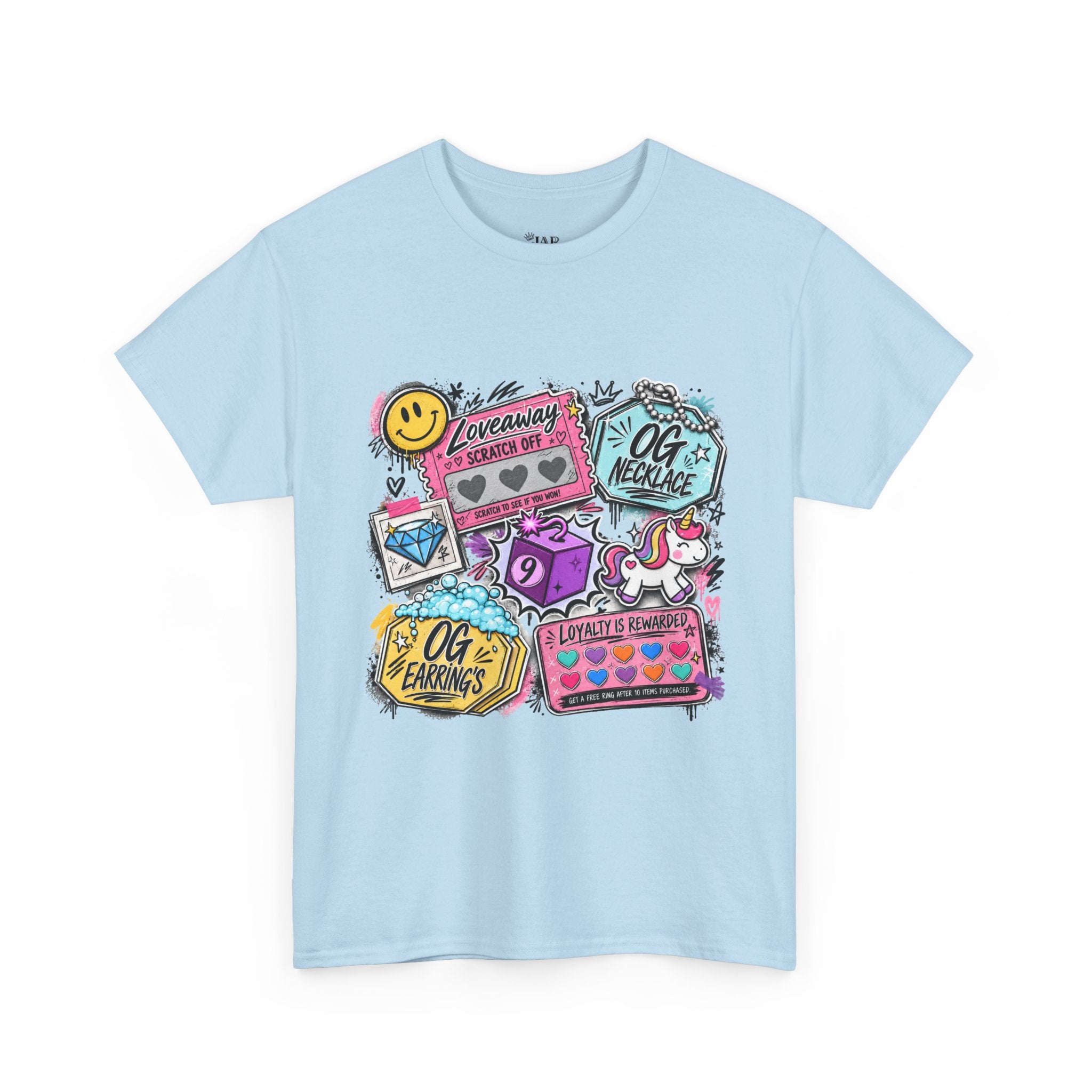Loveaway Scratch Off Cotton Tee