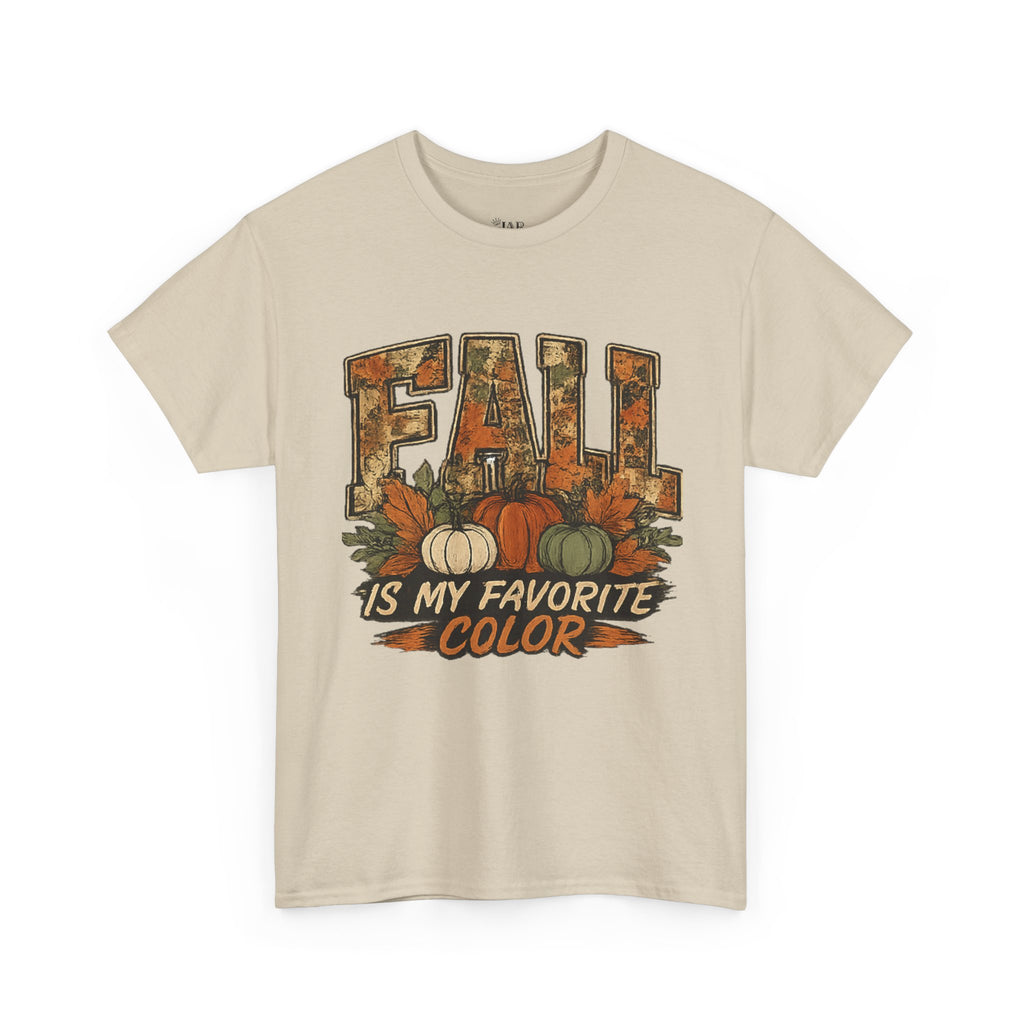 Fall Is My Favorite Color T-Shirt — Autumn Pumpkin Graphic Tee
