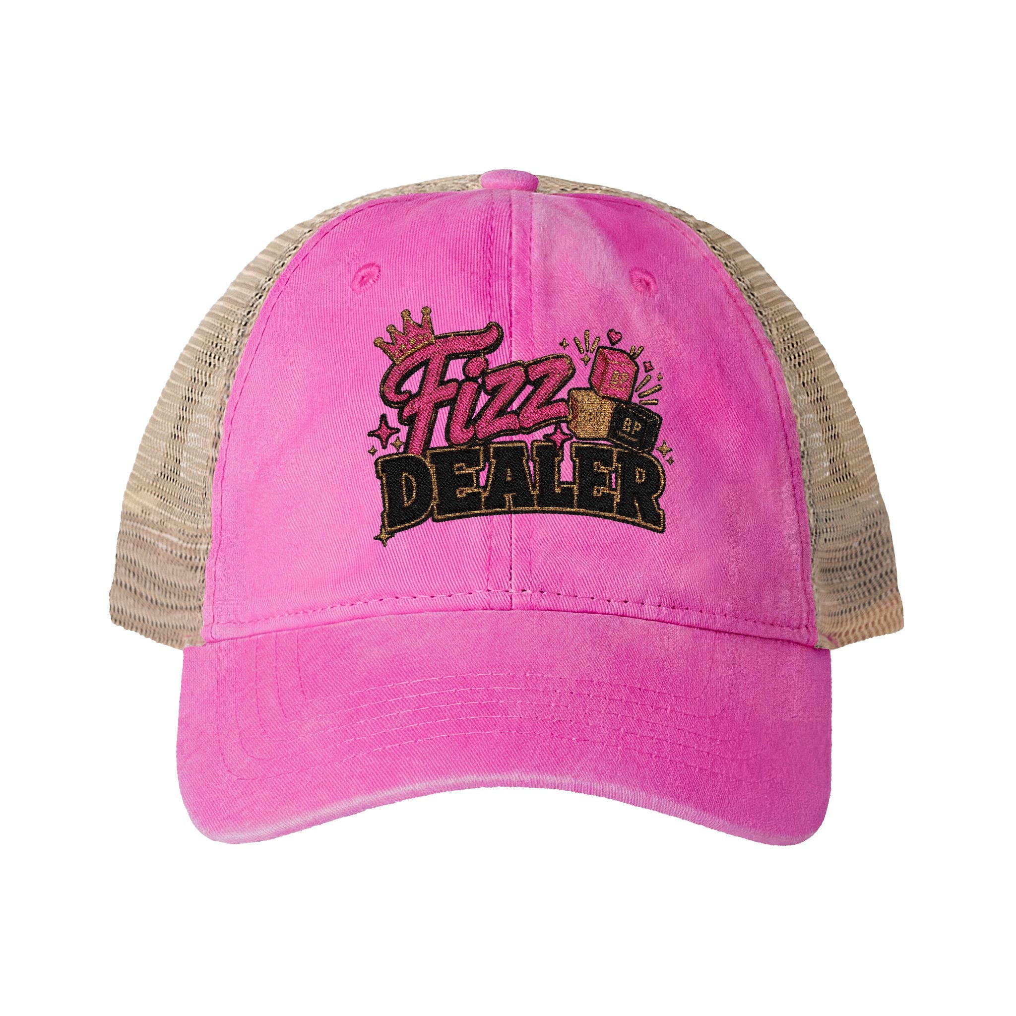 Women's Washed Mesh-Back Cap