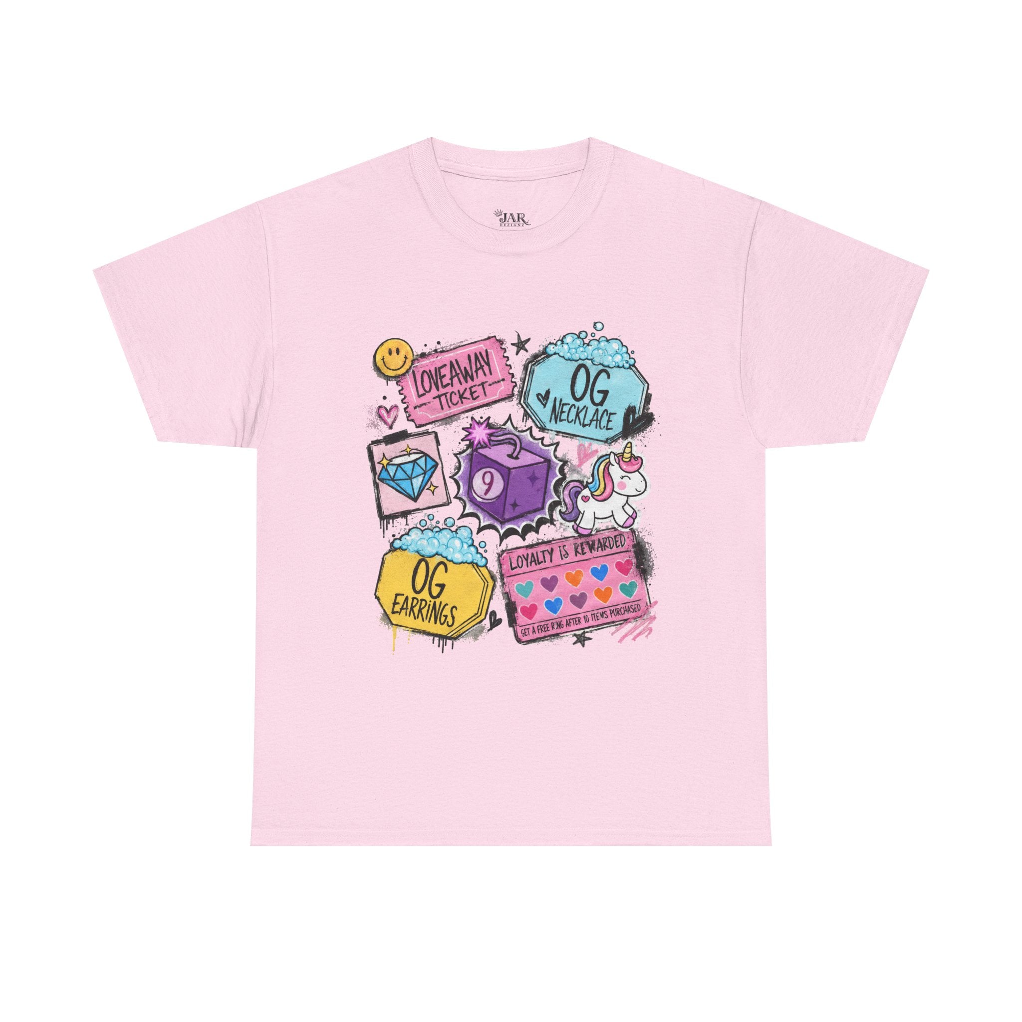 Loveaway Ticket Cotton Tee