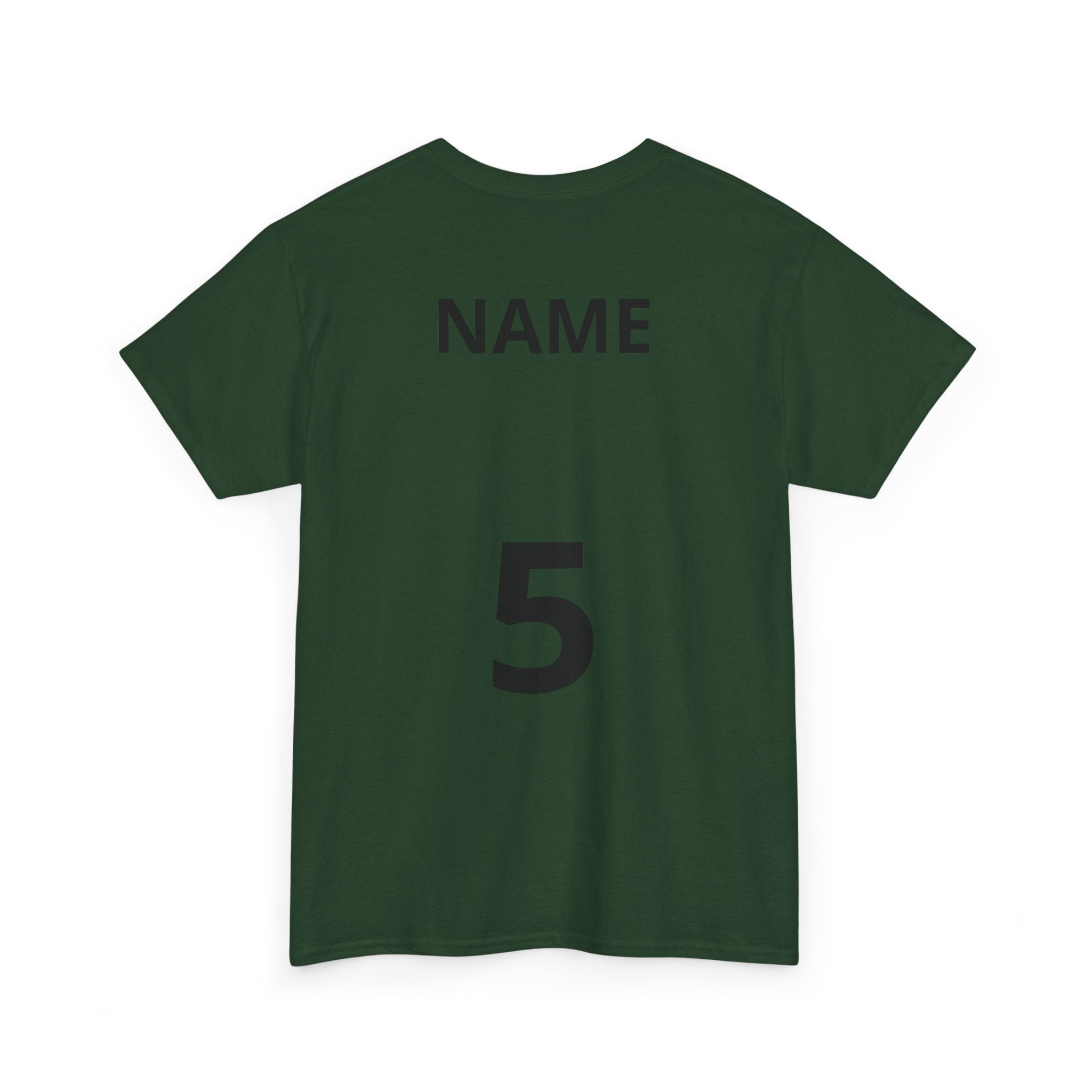 Baseball Mom T-Shirt — Personalized Back Name & Number Tee