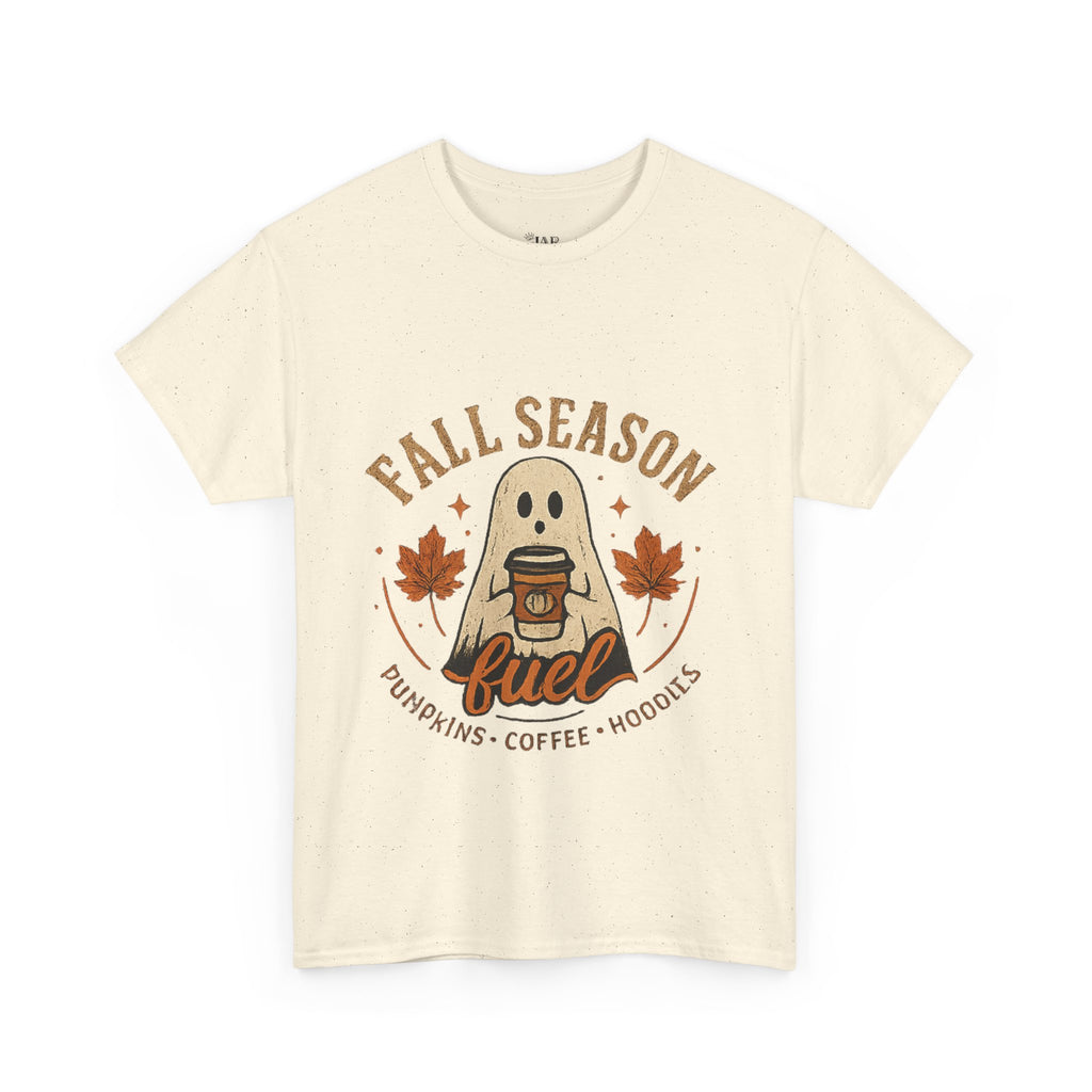 Fall Season Fuel Tee — 'Fall Season Fuel: Pumpkins • Coffee • Hoodies' Autumn Graphic T‑Shirt