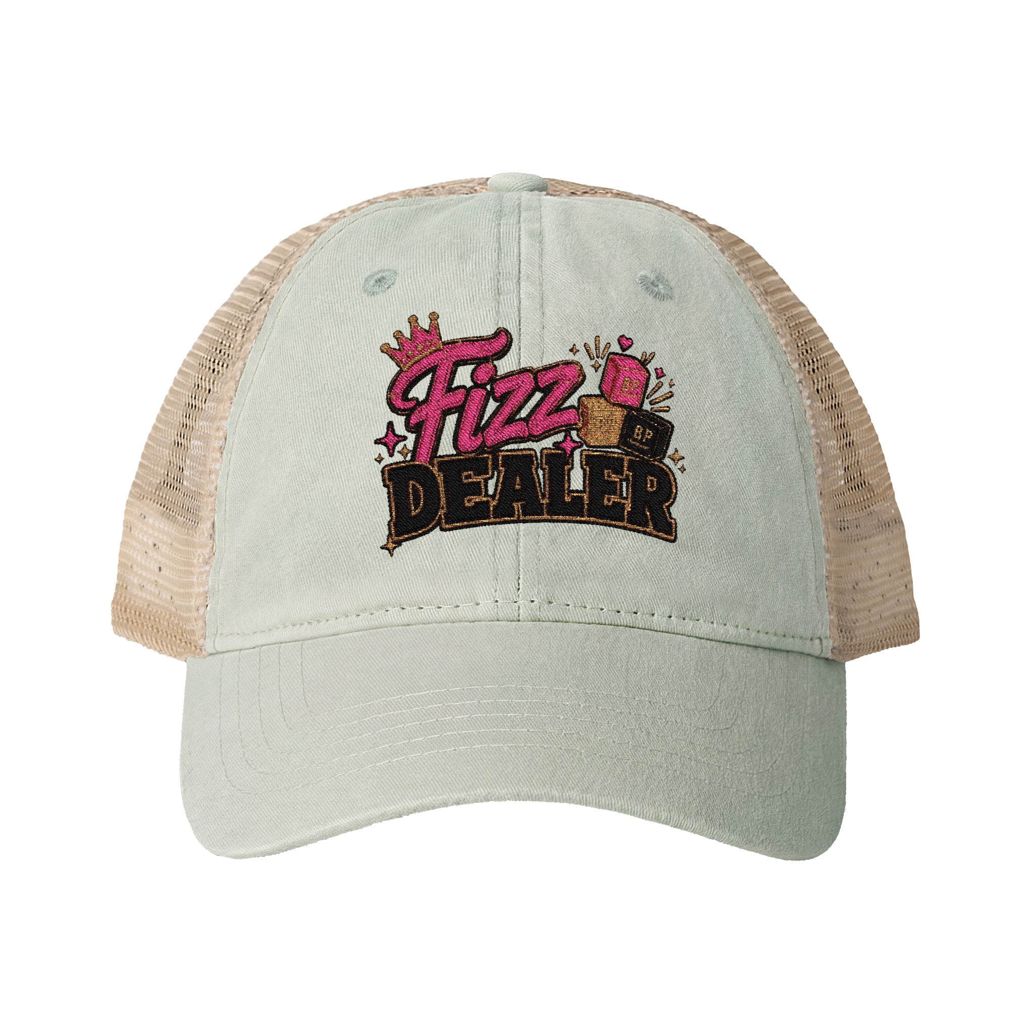 Women's Washed Mesh-Back Cap