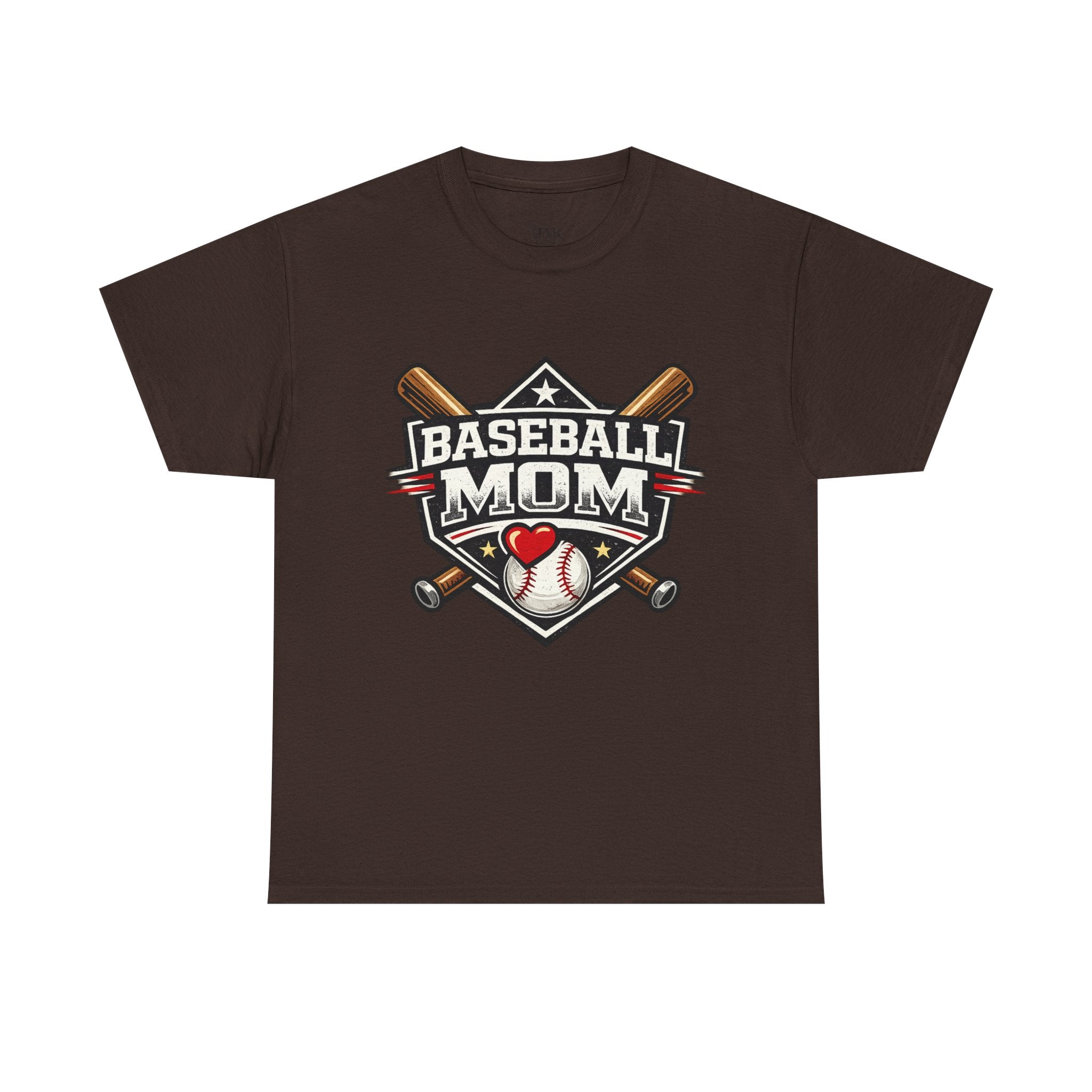 Baseball Mom T-Shirt — Personalized Back Name & Number Tee