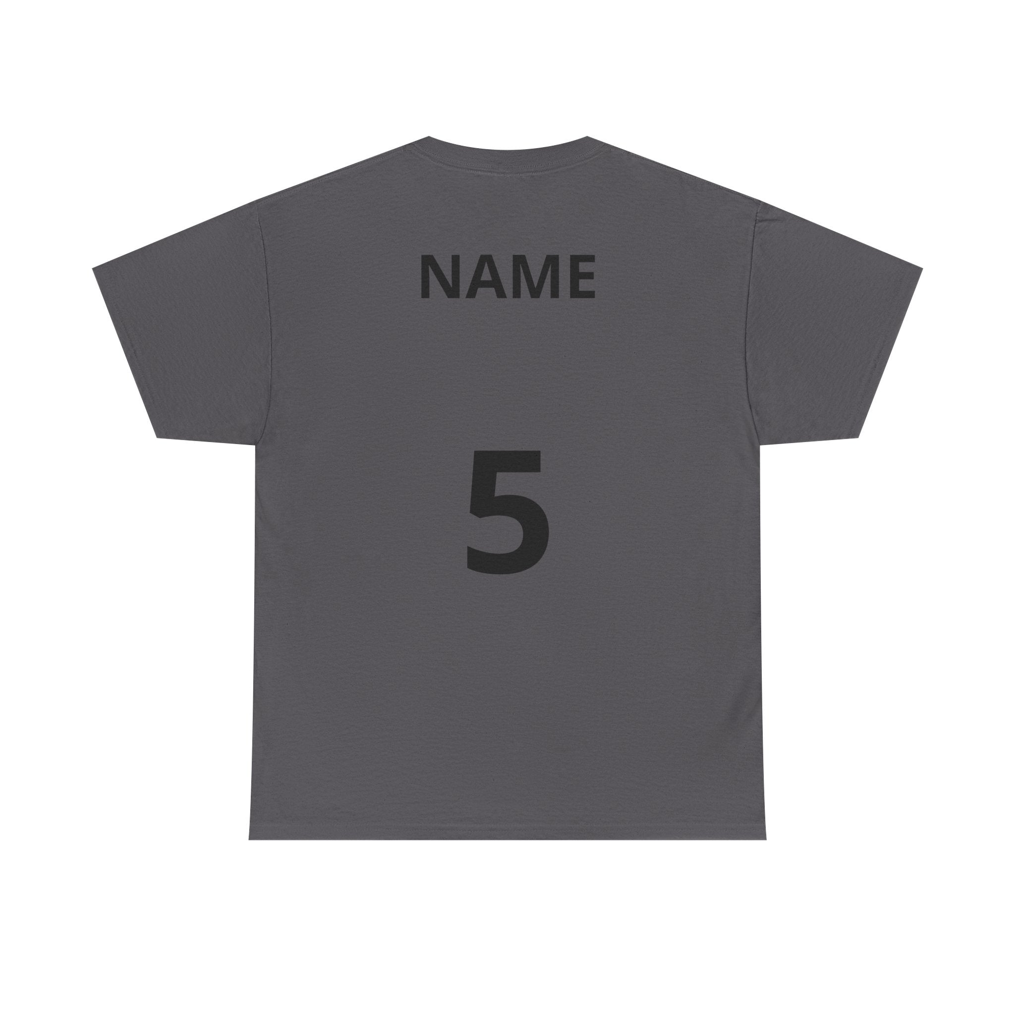 Baseball Mom T-Shirt — Personalized Back Name & Number Tee