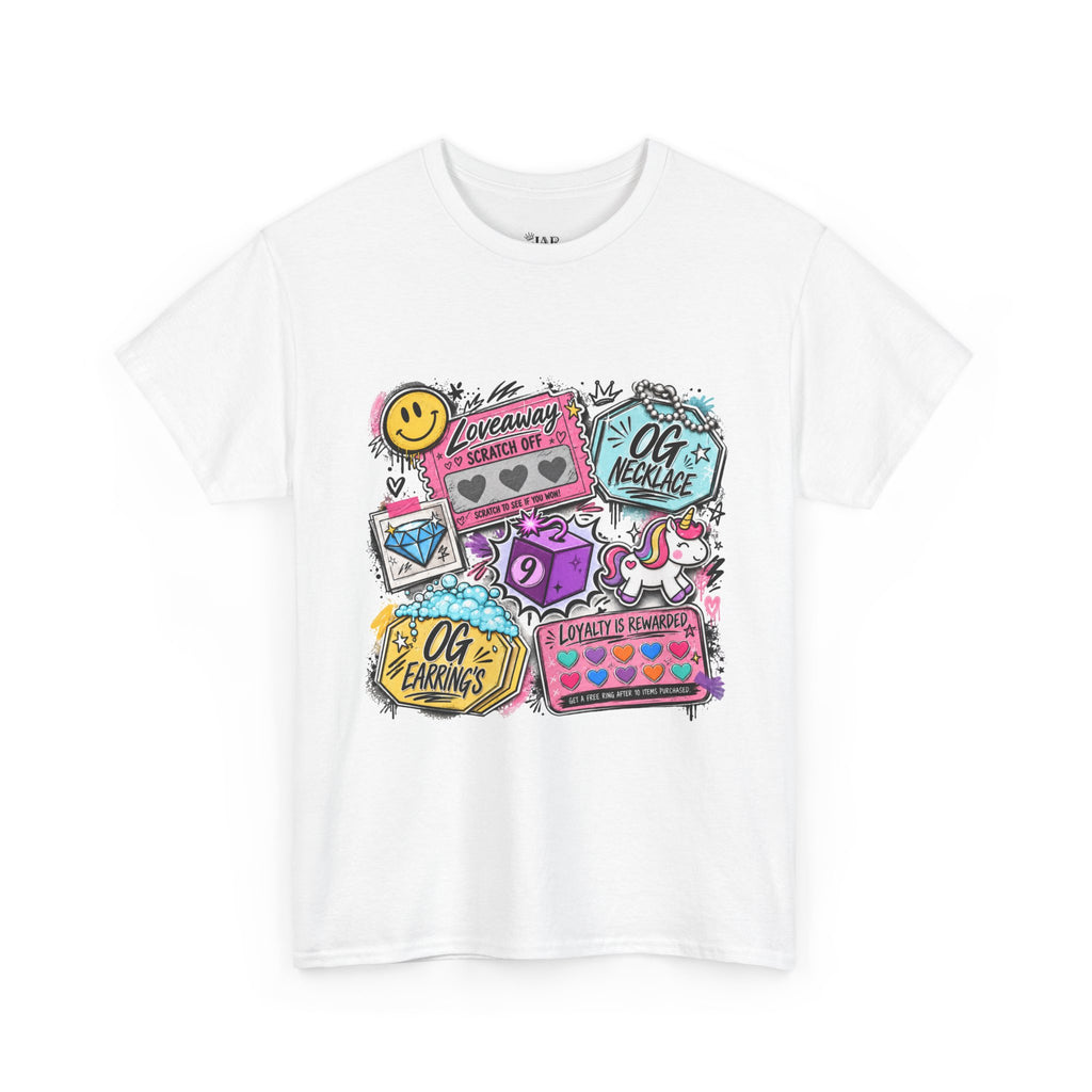 Loveaway Scratch Off Cotton Tee