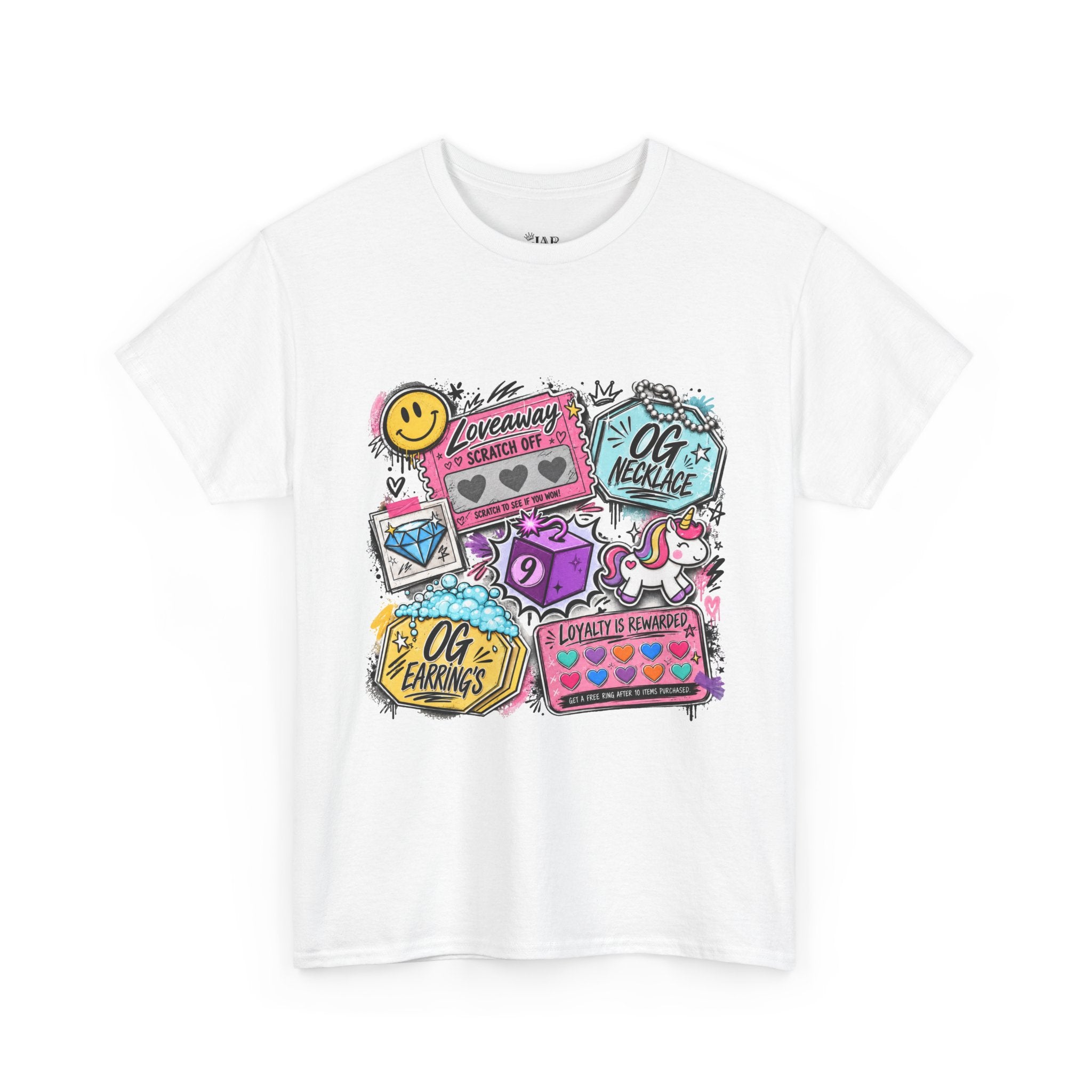 Loveaway Scratch Off Cotton Tee