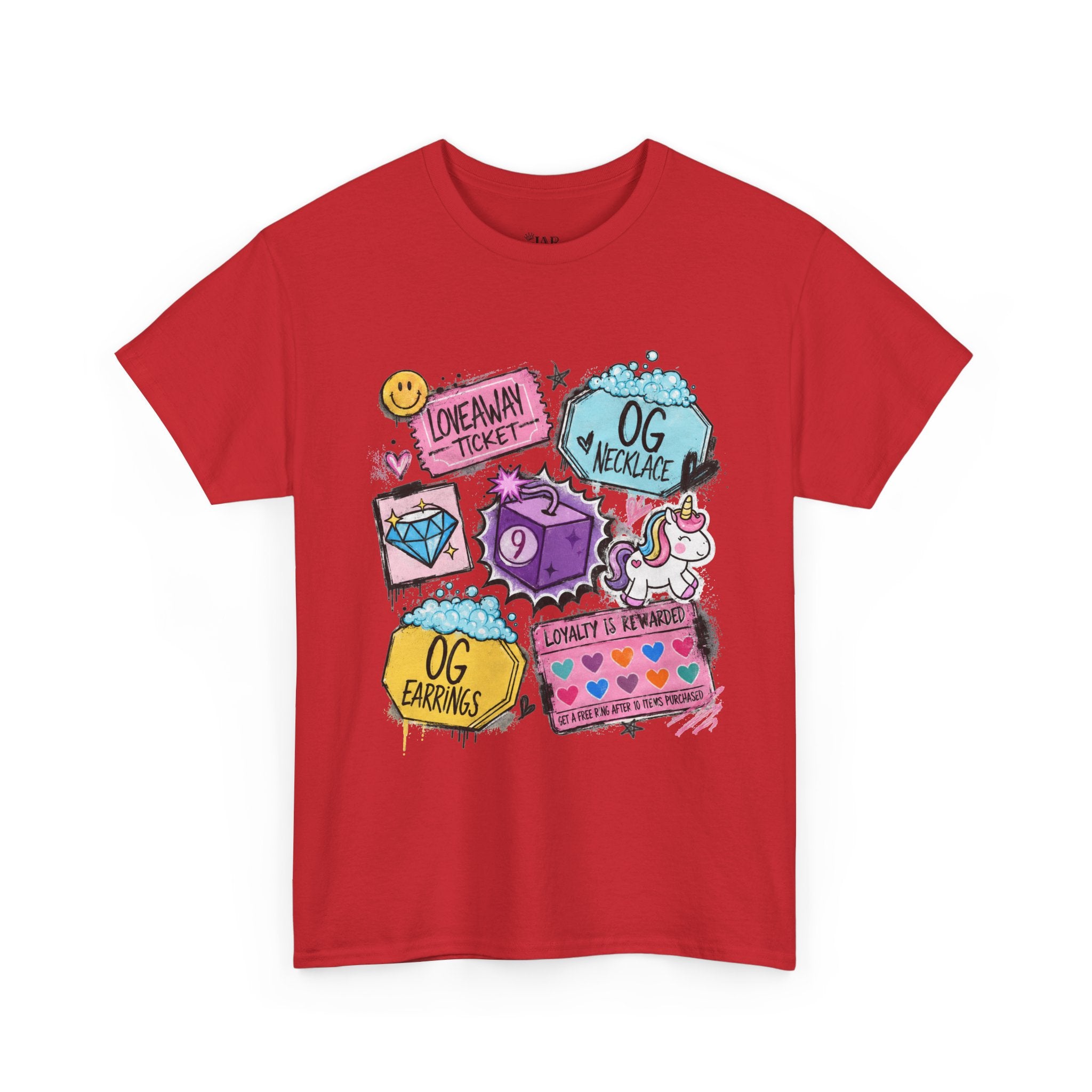Loveaway Ticket Cotton Tee