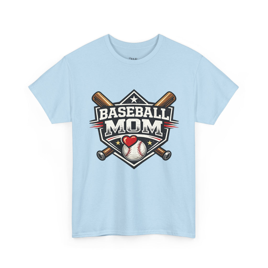 Baseball Mom T-Shirt — Personalized Back Name & Number Tee