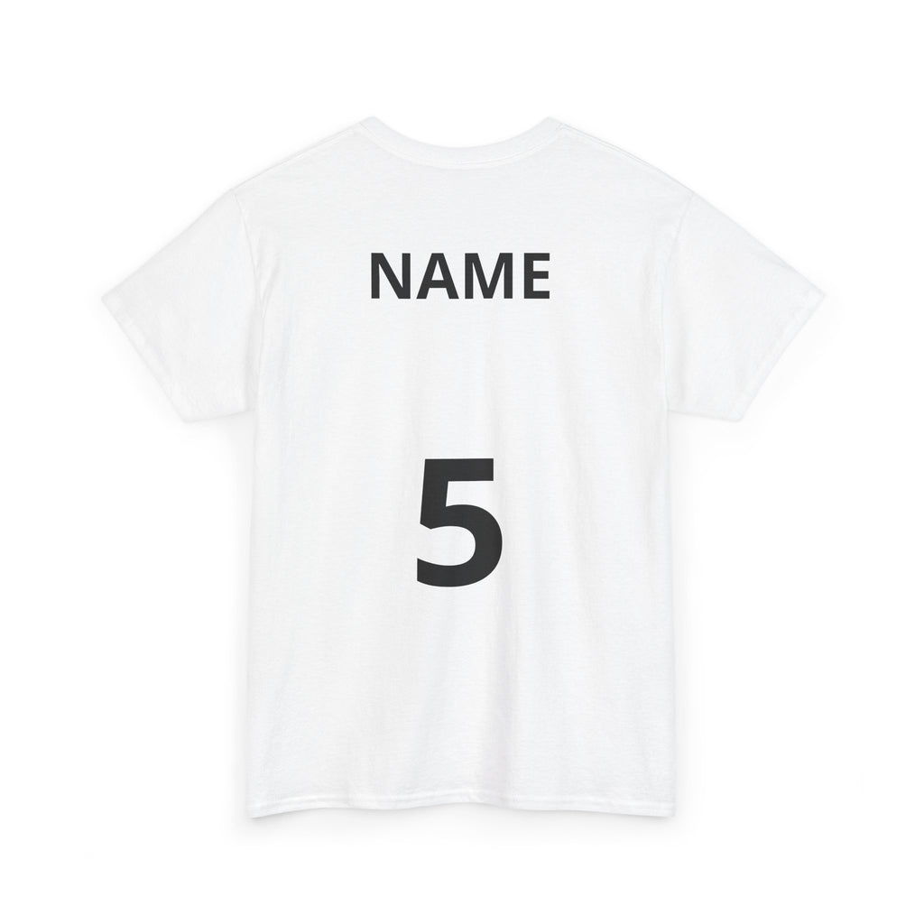 Baseball Mom T-Shirt — Personalized Back Name & Number Tee