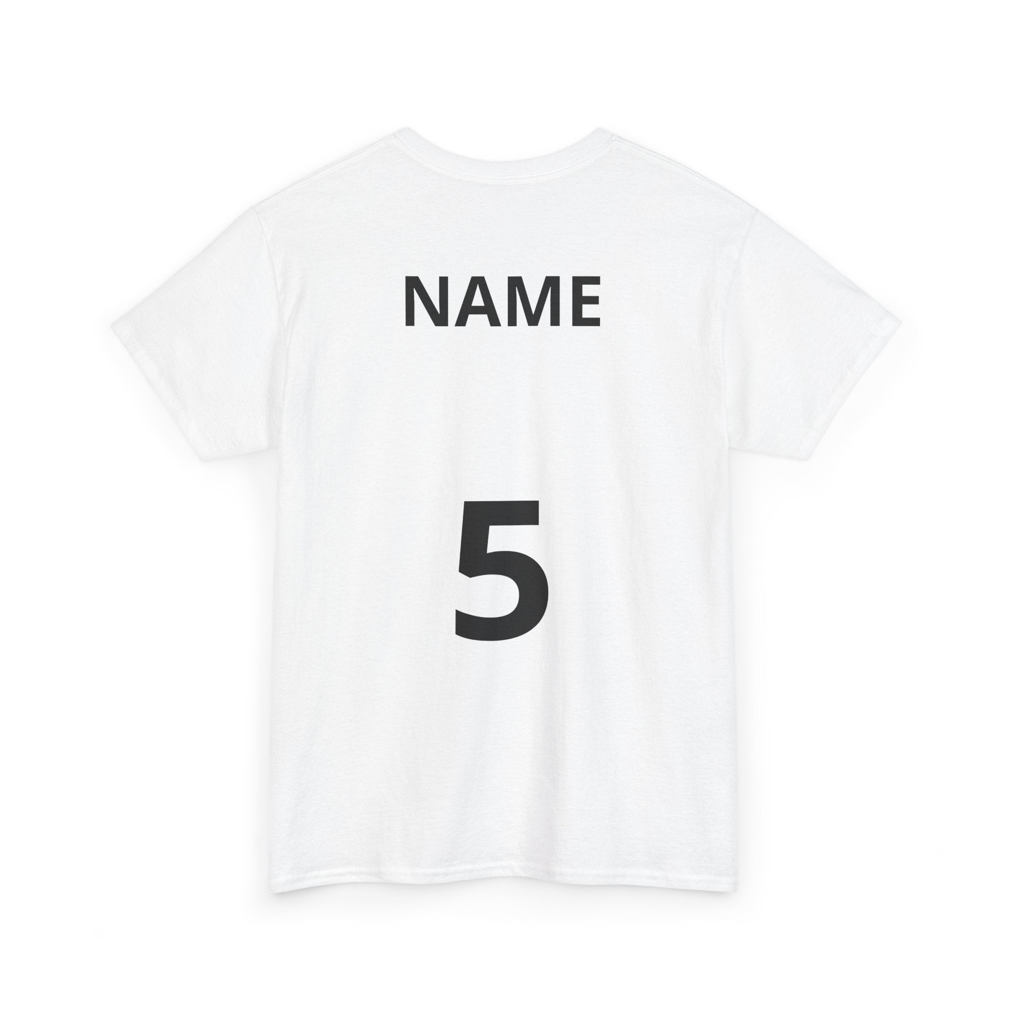 Baseball Mom T-Shirt — Personalized Back Name & Number Tee
