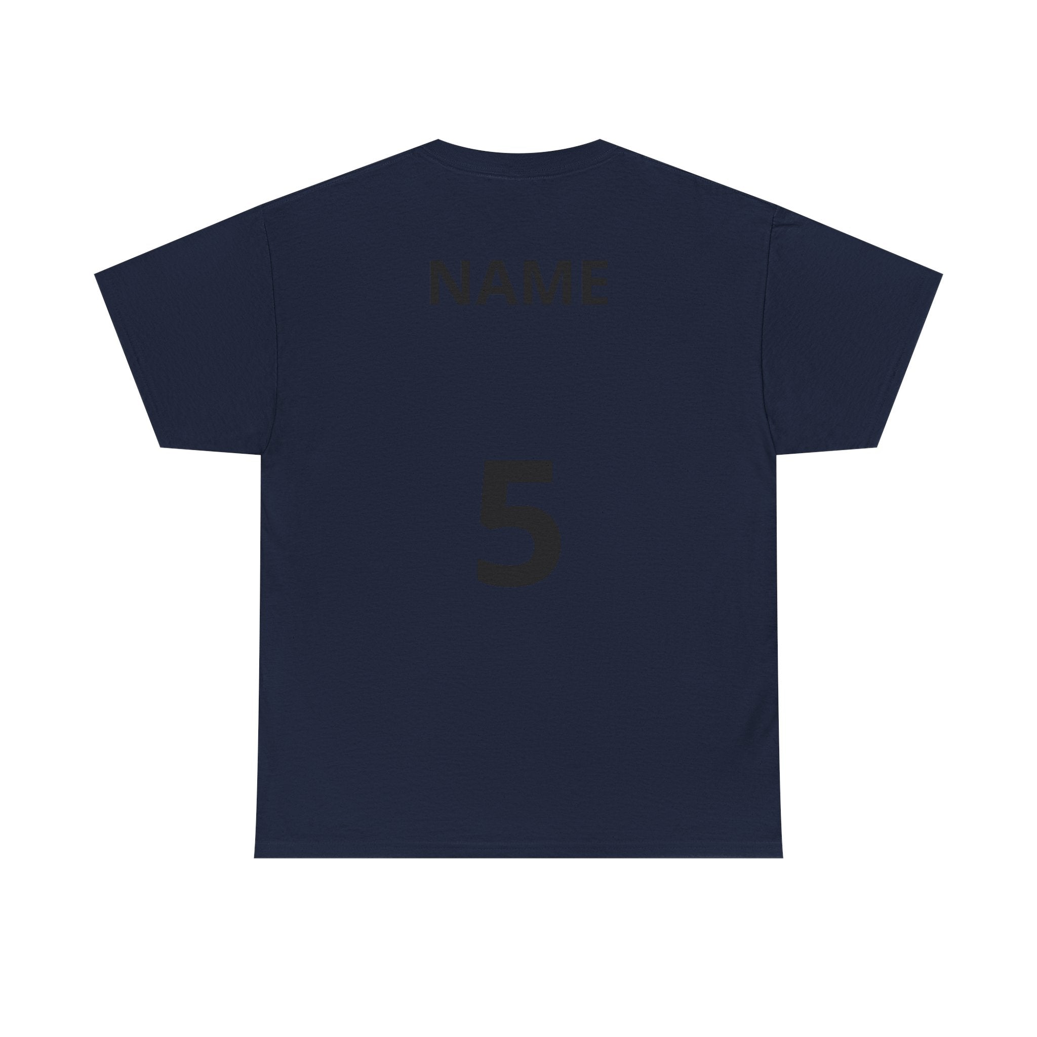 Baseball Mom T-Shirt — Personalized Back Name & Number Tee