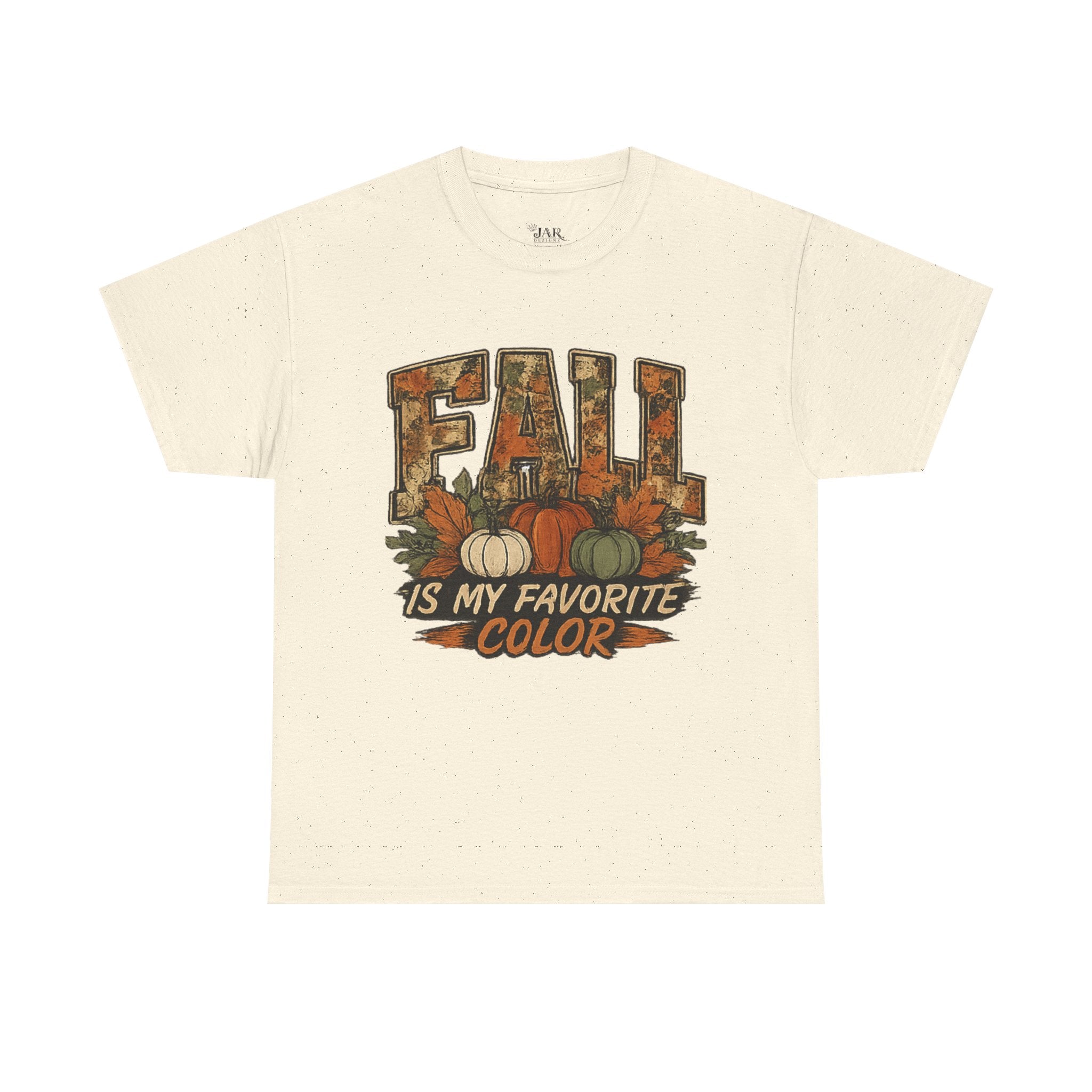 Fall Is My Favorite Color T-Shirt — Autumn Pumpkin Graphic Tee
