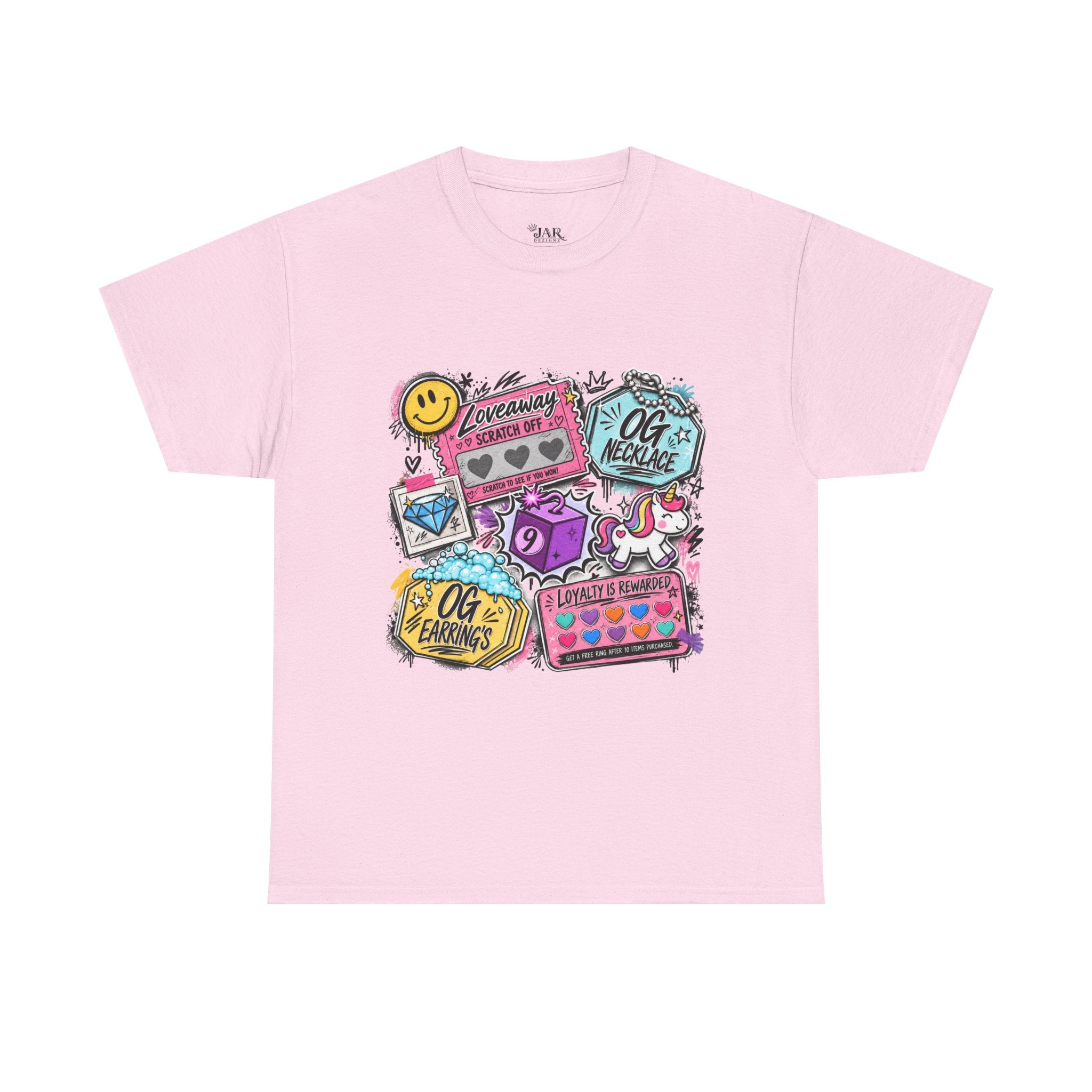 Loveaway Scratch Off Cotton Tee