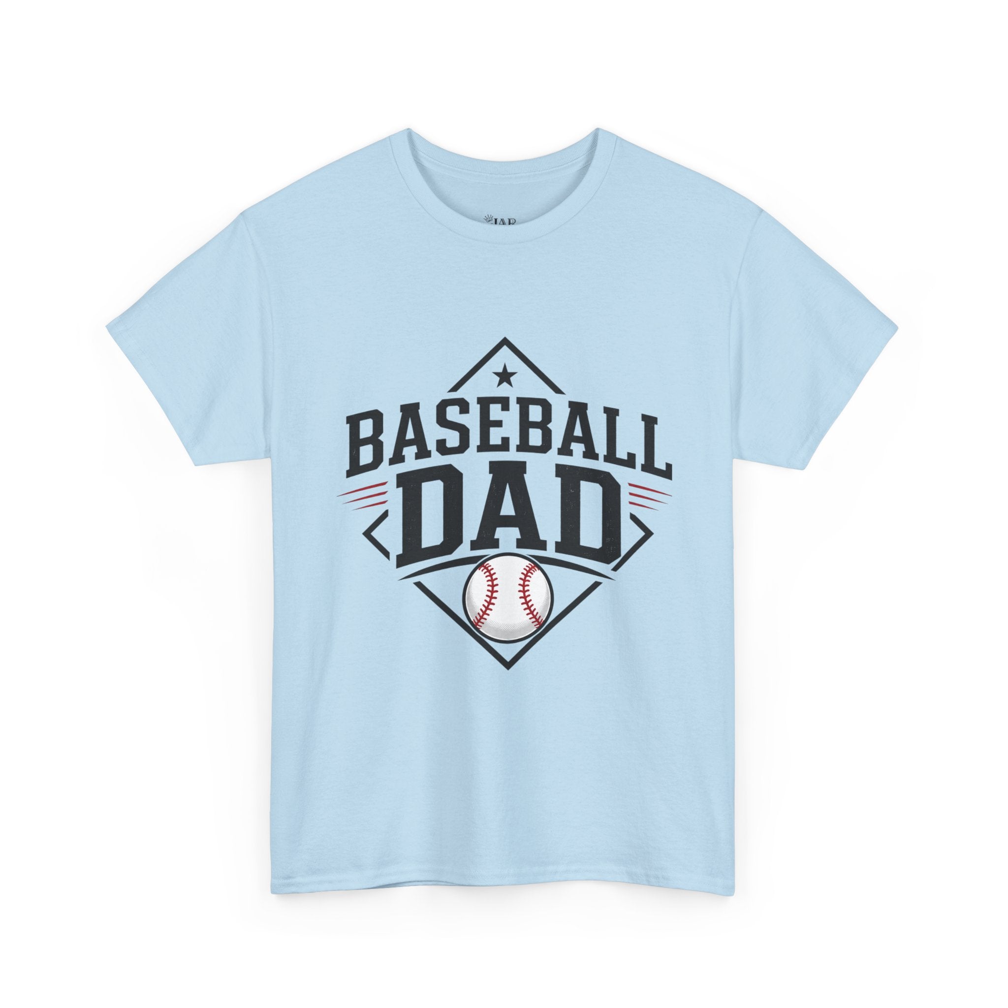 Baseball Dad T-Shirt — Personalized Back Name & Number Tee