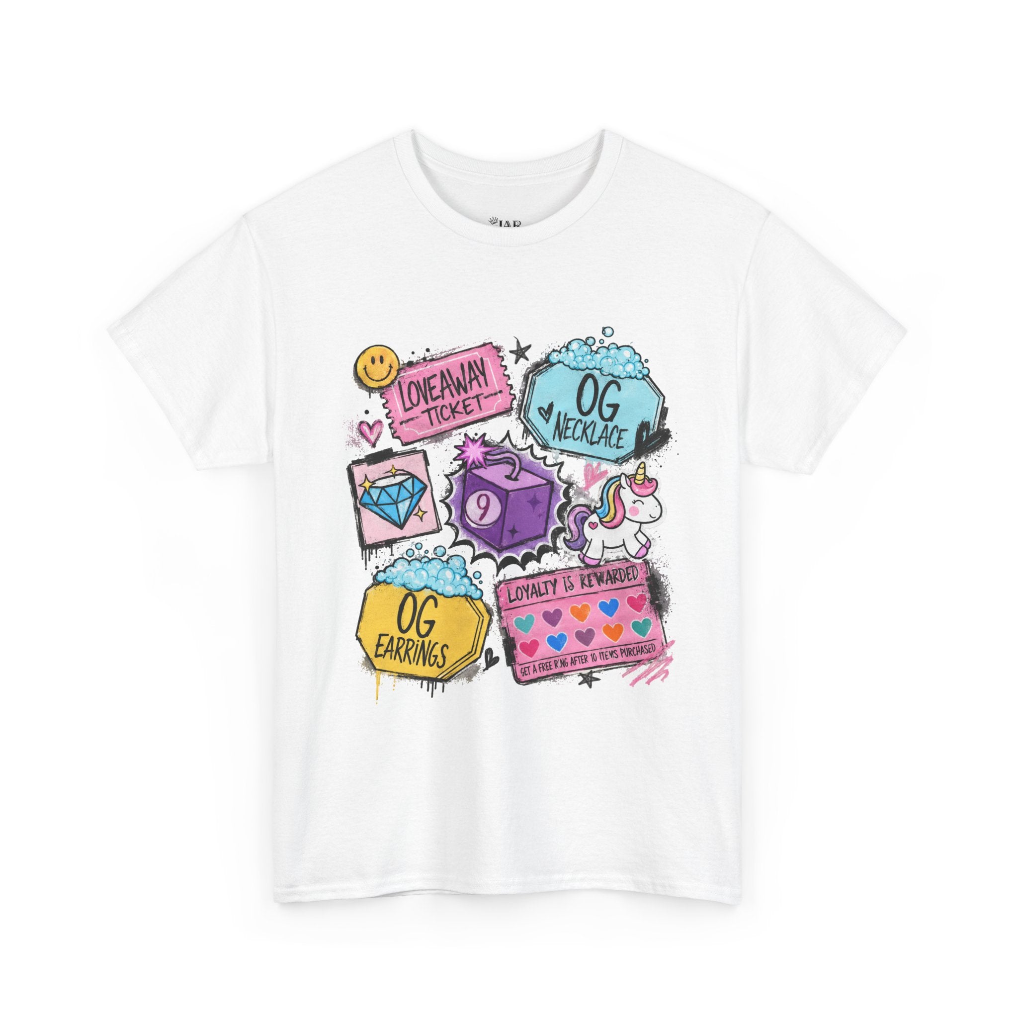 Loveaway Ticket Cotton Tee