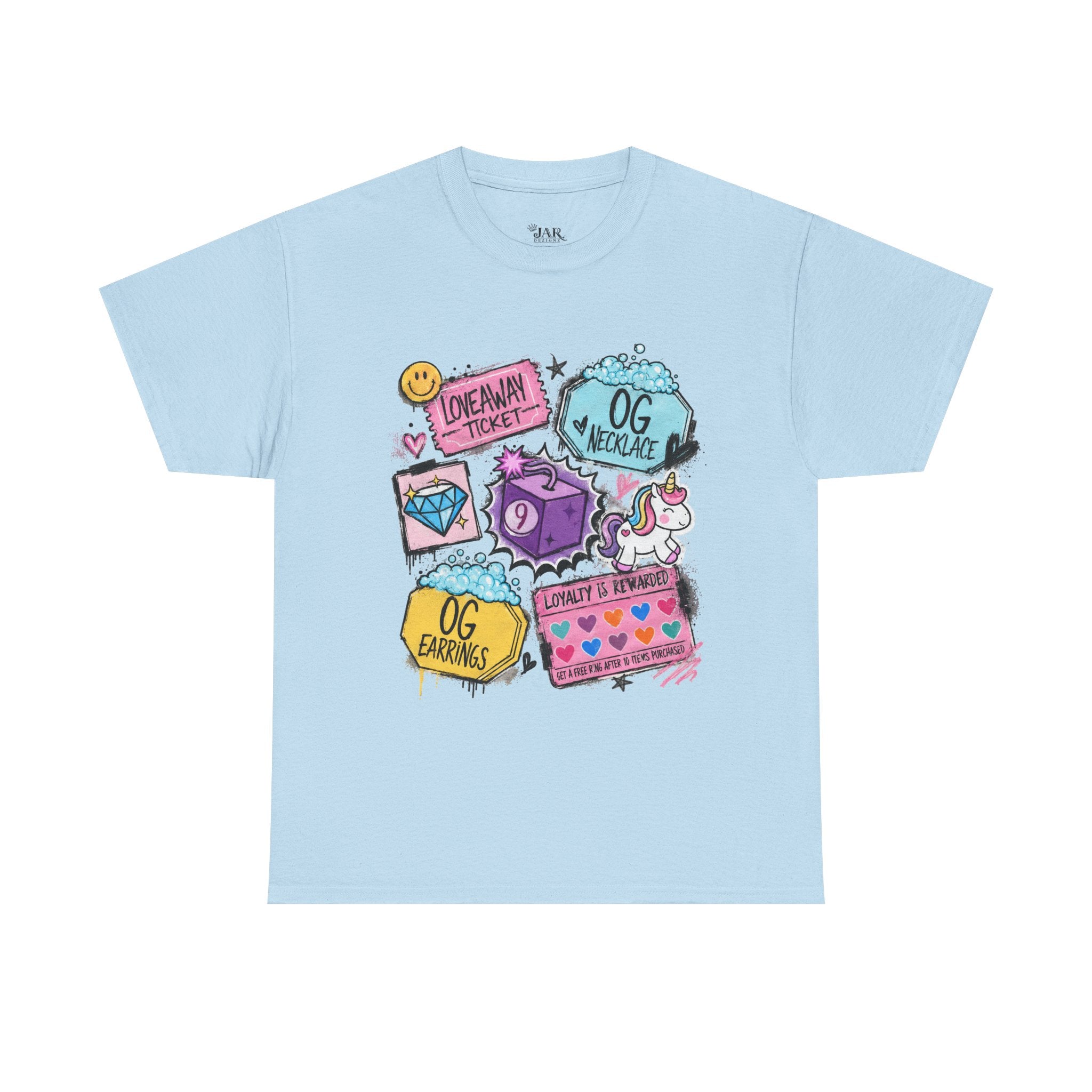 Loveaway Ticket Cotton Tee