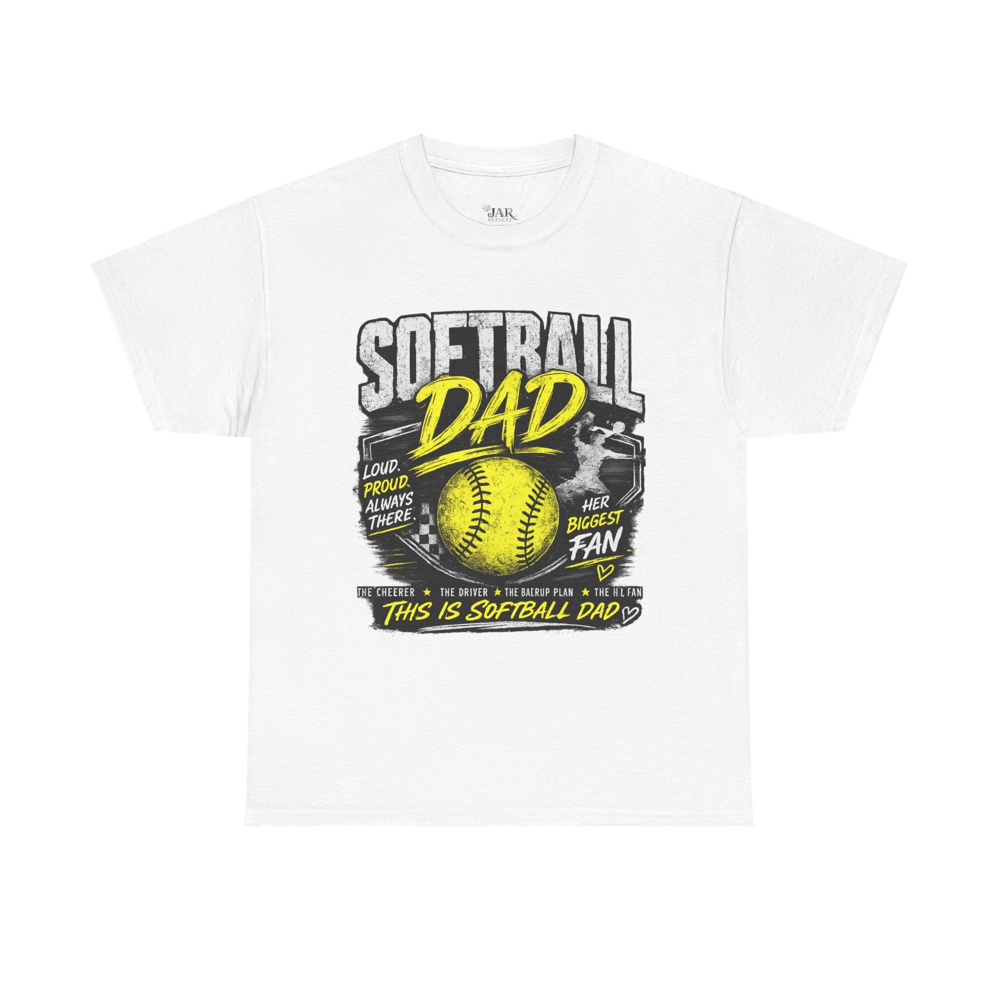 Softball Dad Cotton Tee