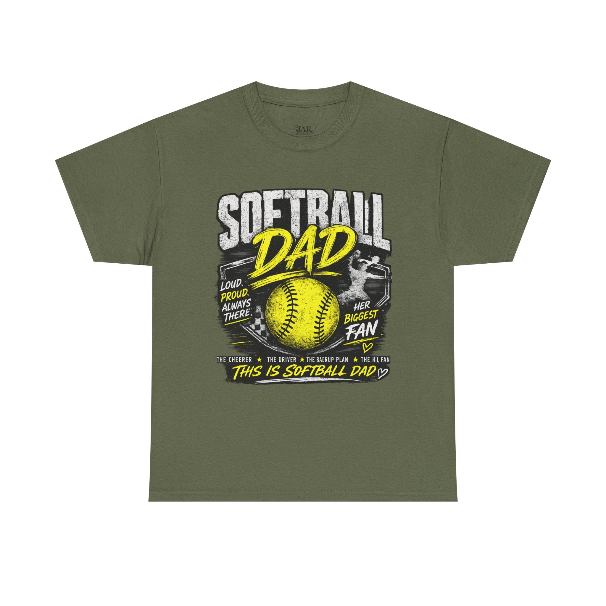 Softball Dad Cotton Tee