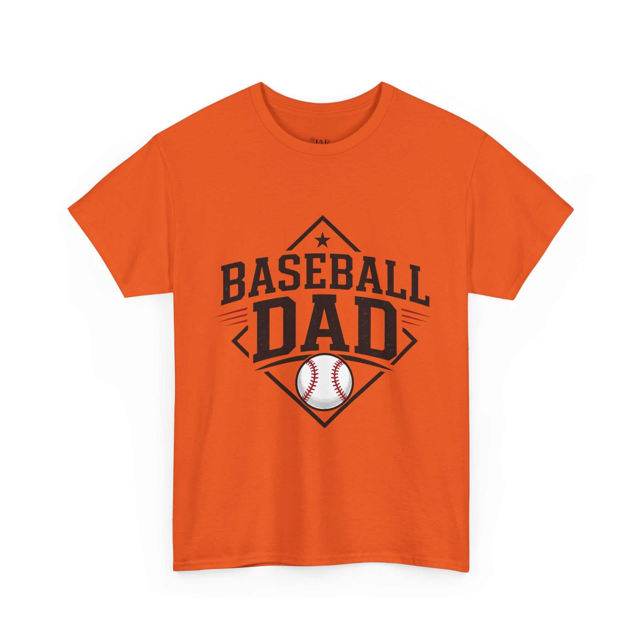Baseball Dad T-Shirt — Personalized Back Name & Number Tee