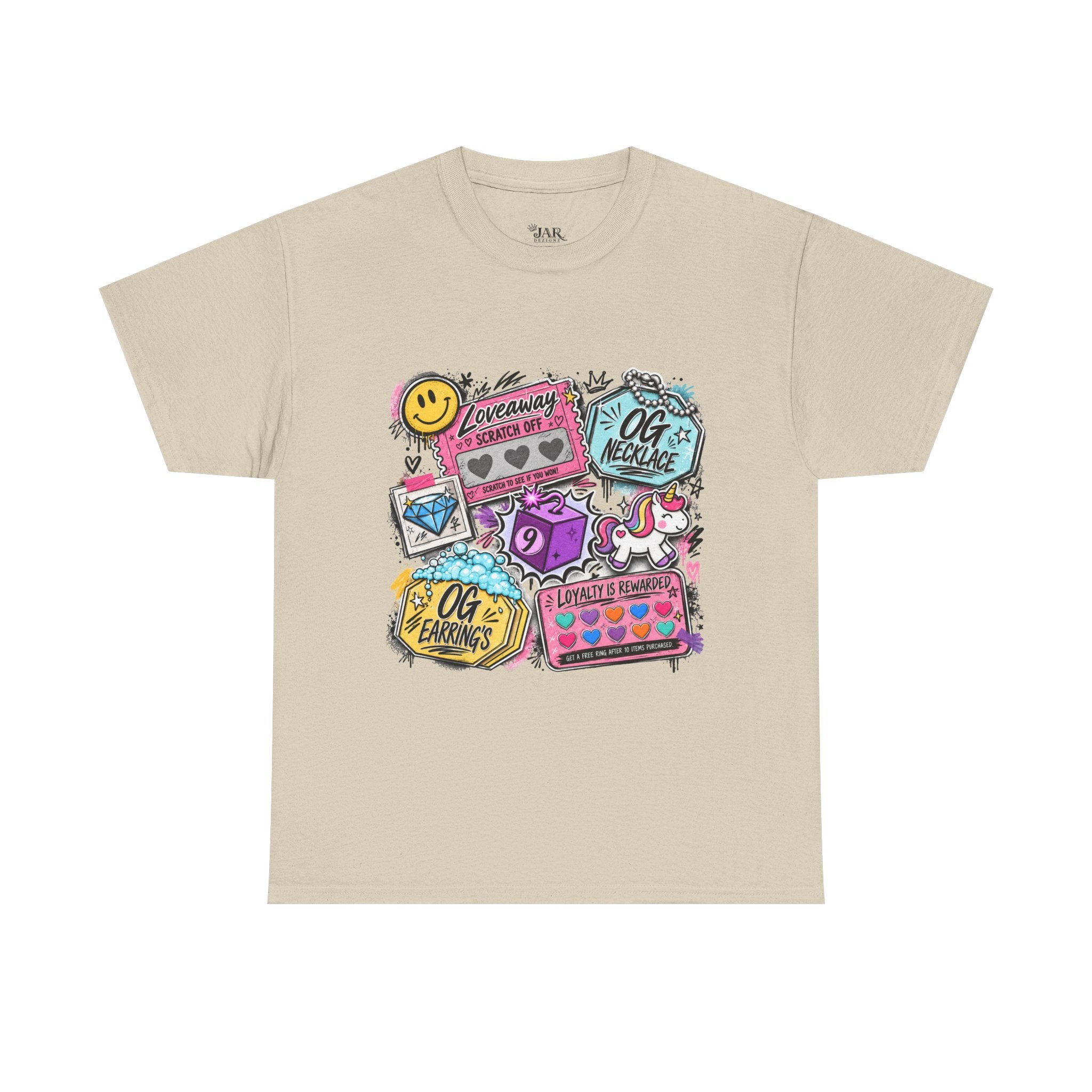 Loveaway Scratch Off Cotton Tee