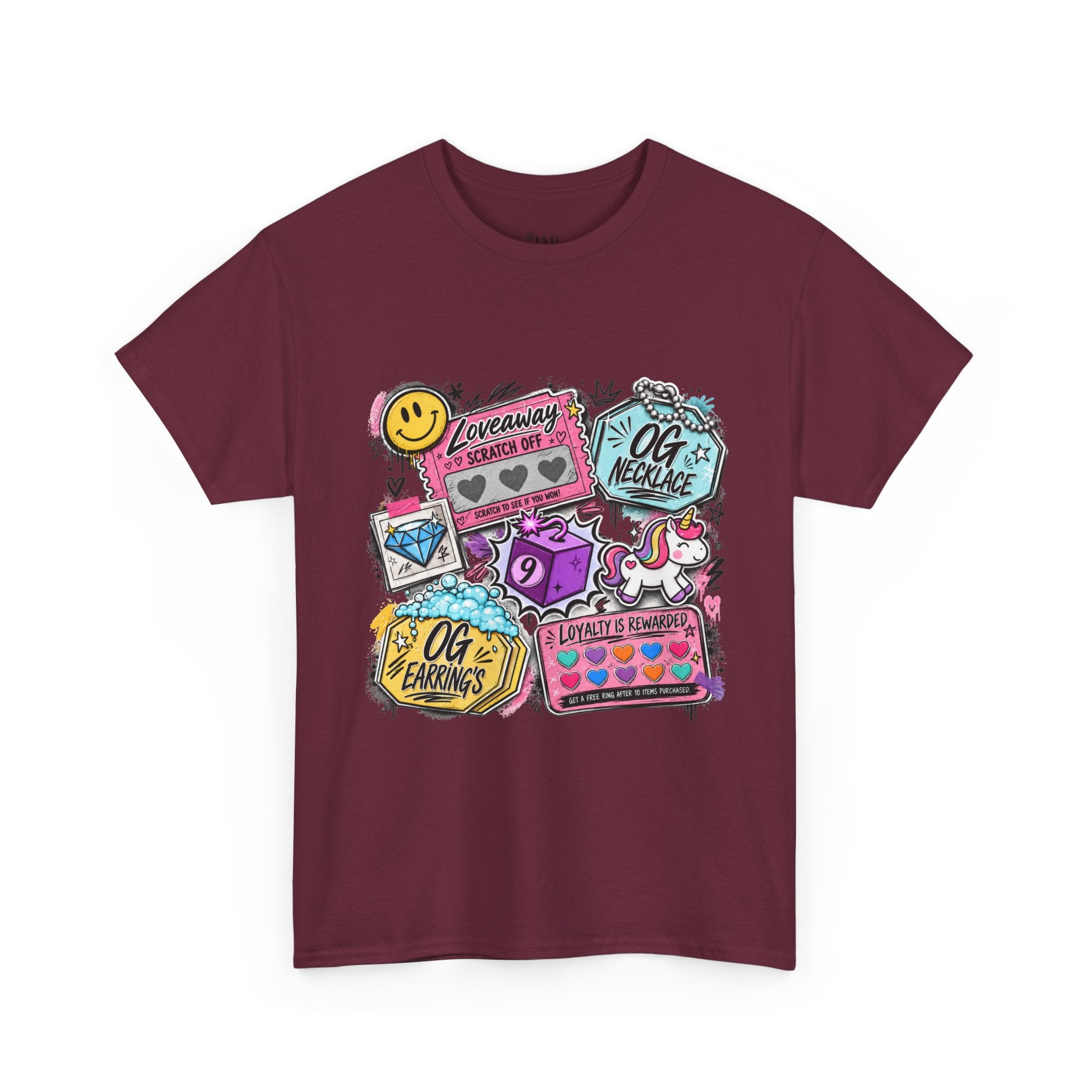Loveaway Scratch Off Cotton Tee