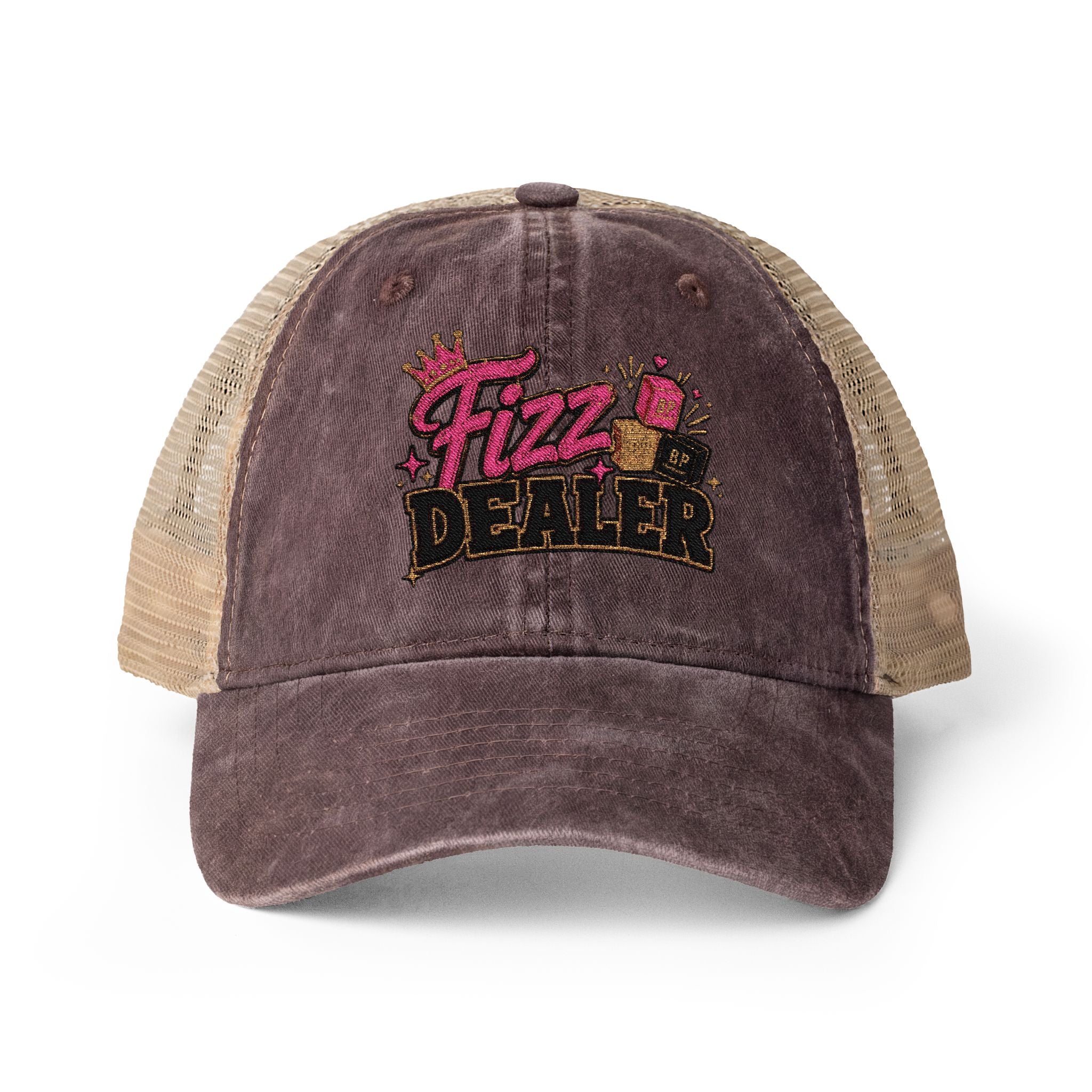 Women's Washed Mesh-Back Cap