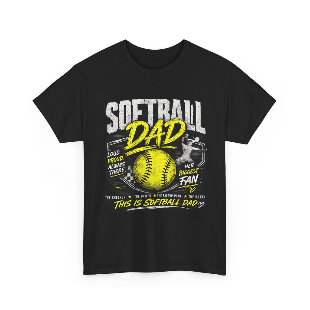 Softball Dad Cotton Tee