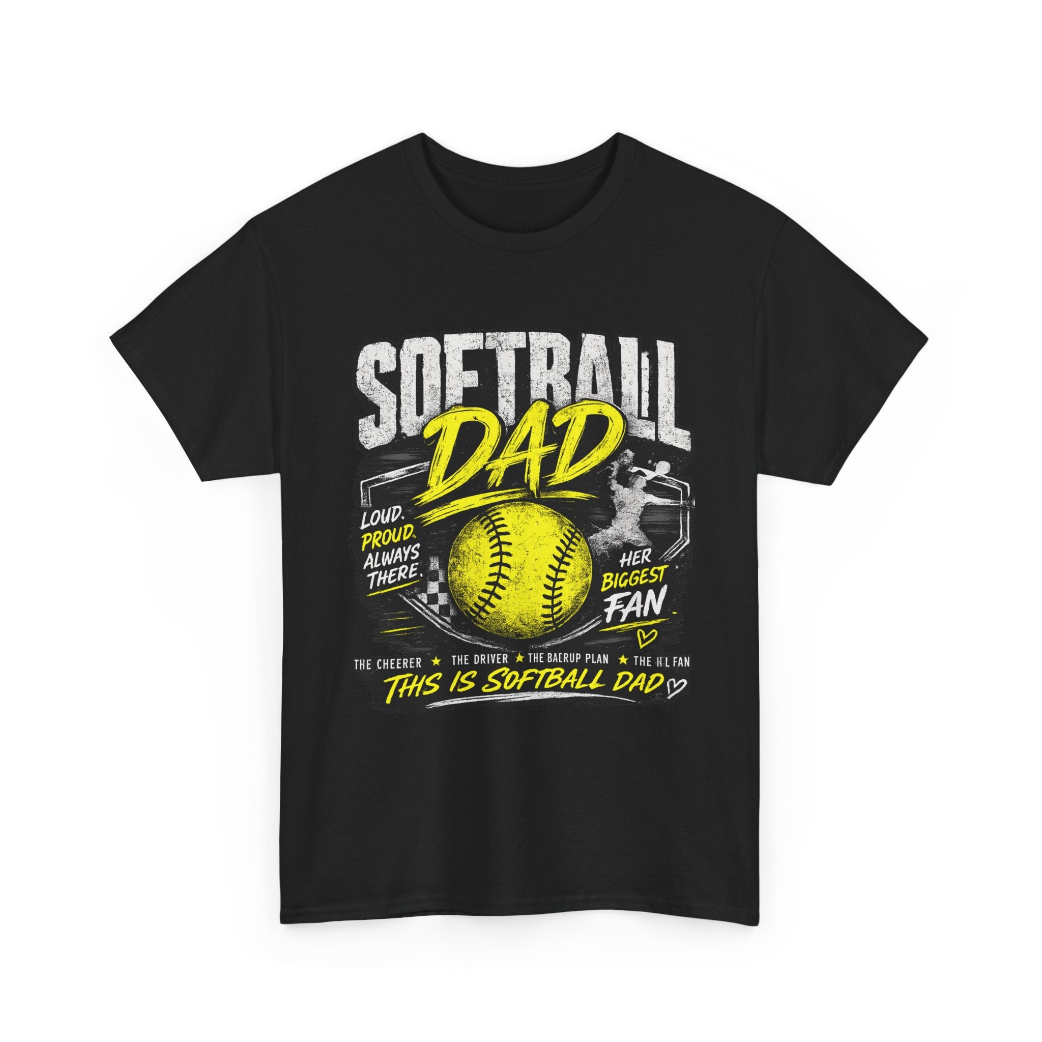 Softball Dad Cotton Tee