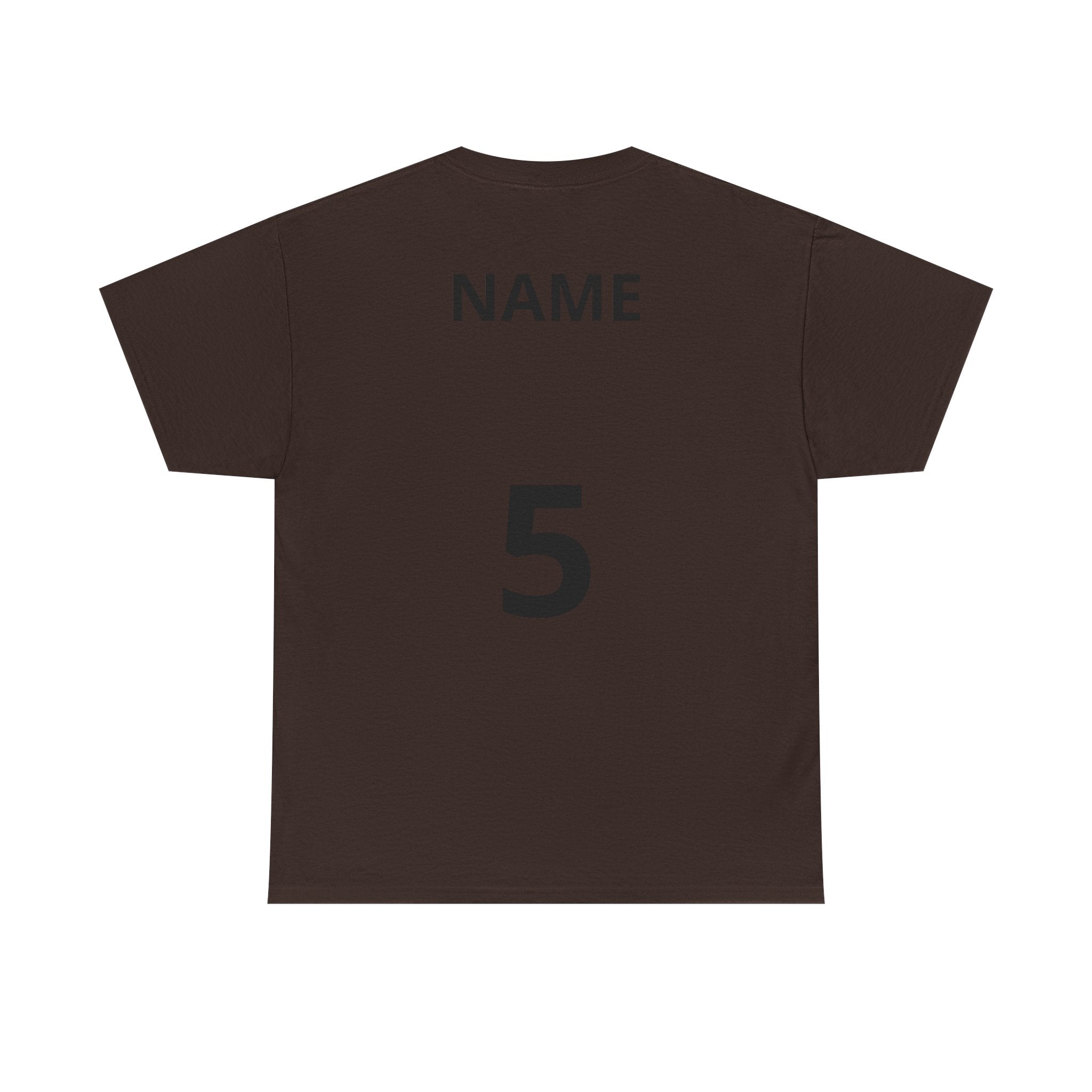 Baseball Mom T-Shirt — Personalized Back Name & Number Tee