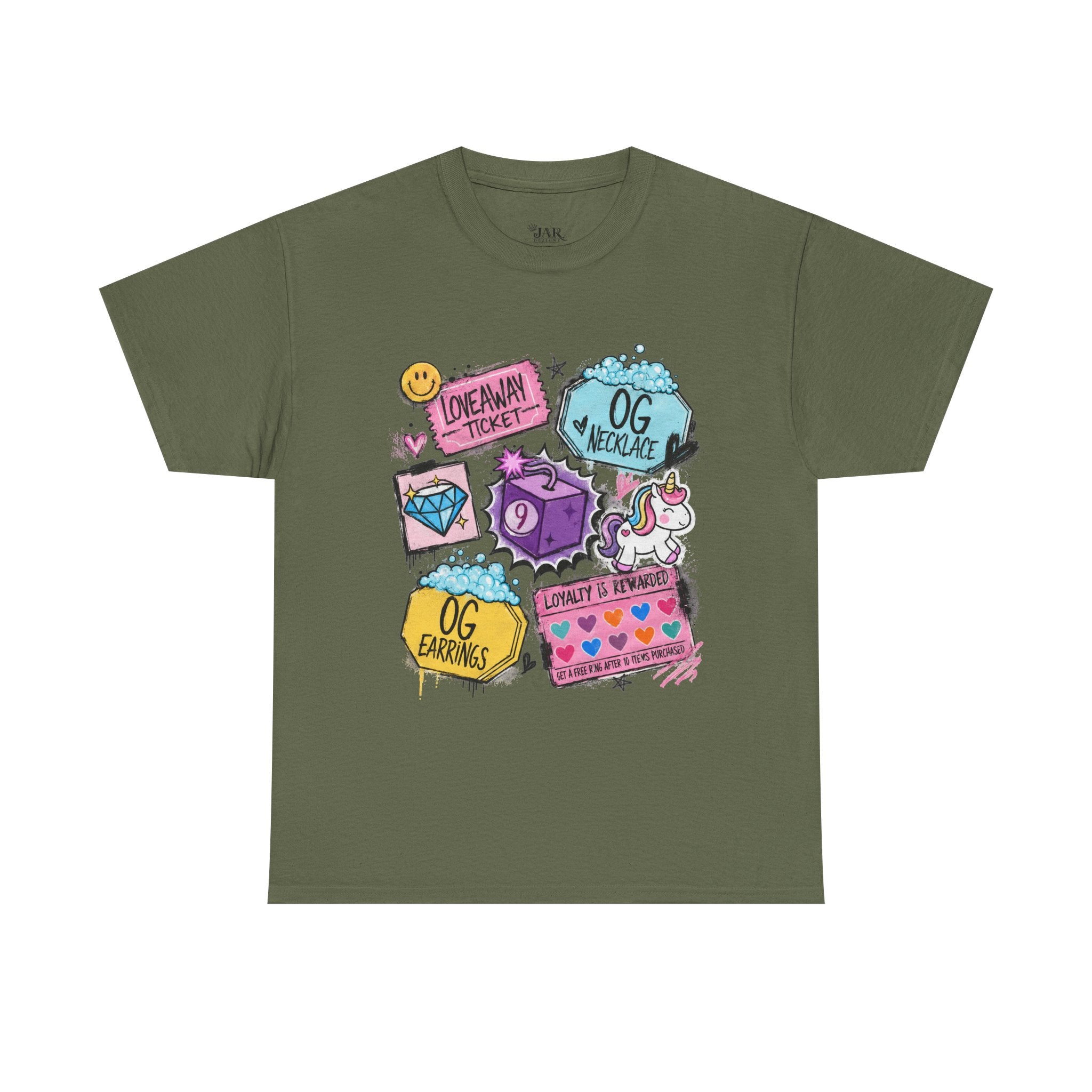 Loveaway Ticket Cotton Tee