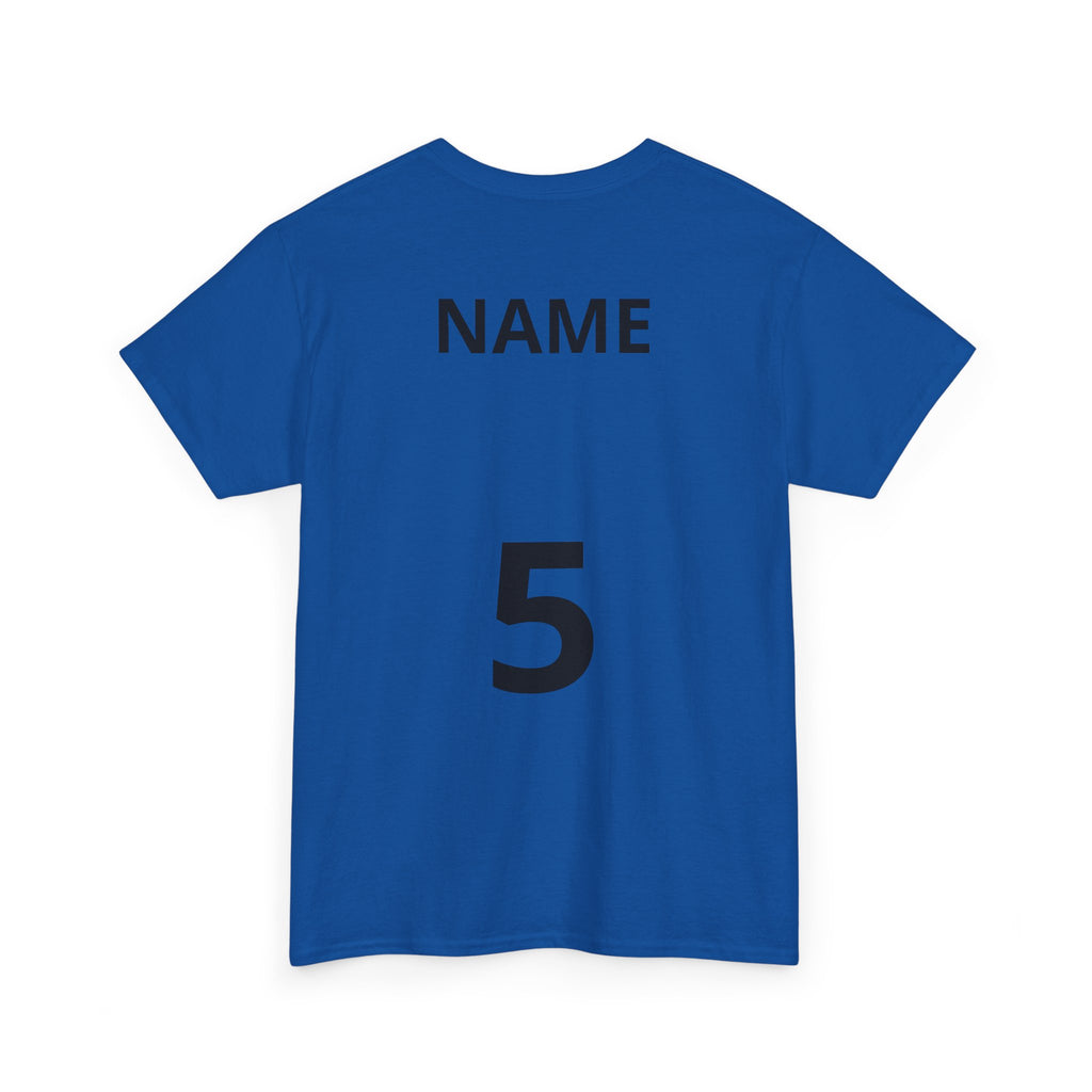 Baseball Mom T-Shirt — Personalized Back Name & Number Tee