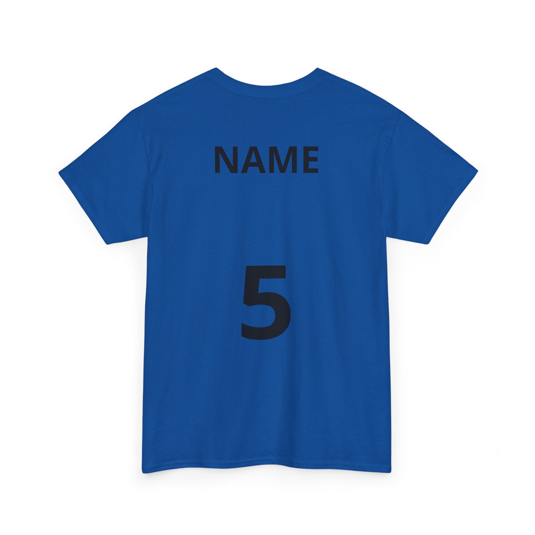 Baseball Mom T-Shirt — Personalized Back Name & Number Tee