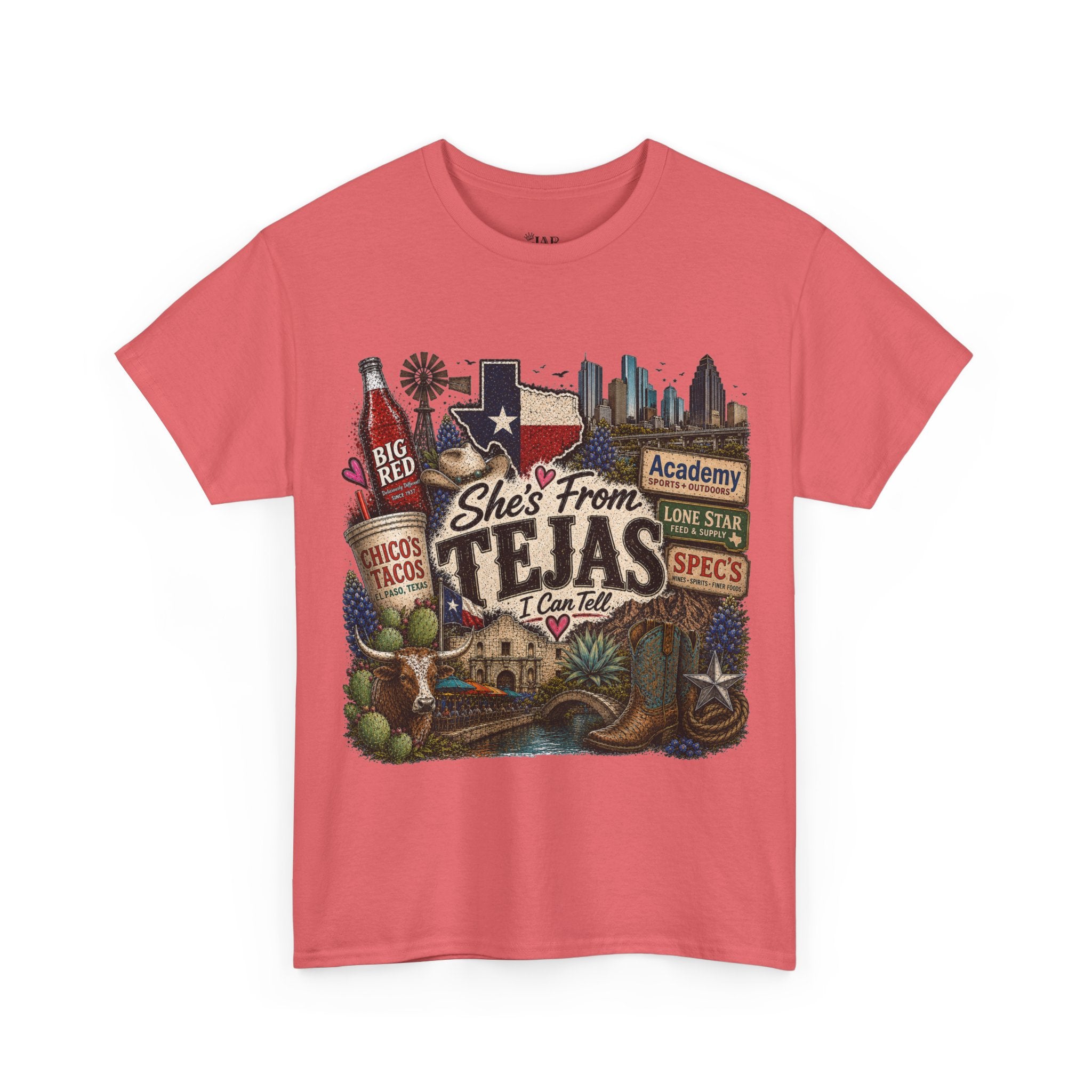She’s from TEJAS Tee