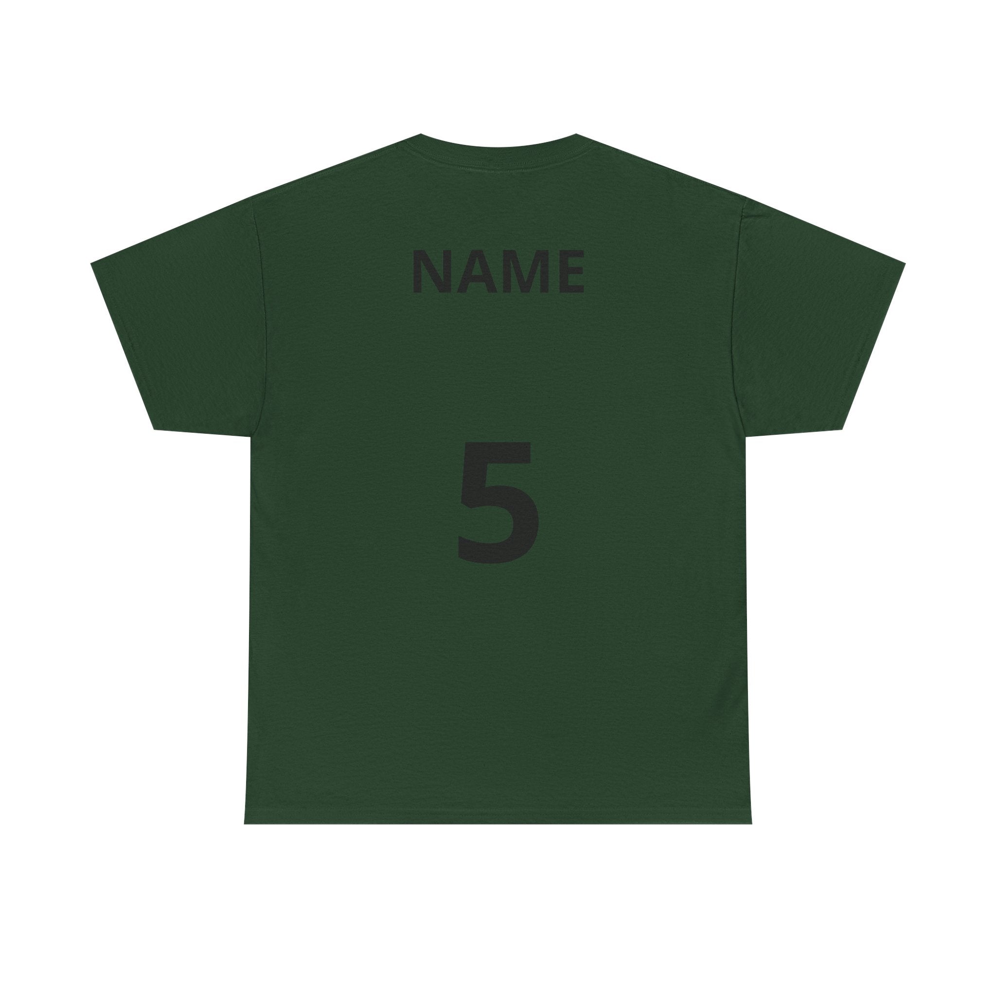 Baseball Mom T-Shirt — Personalized Back Name & Number Tee