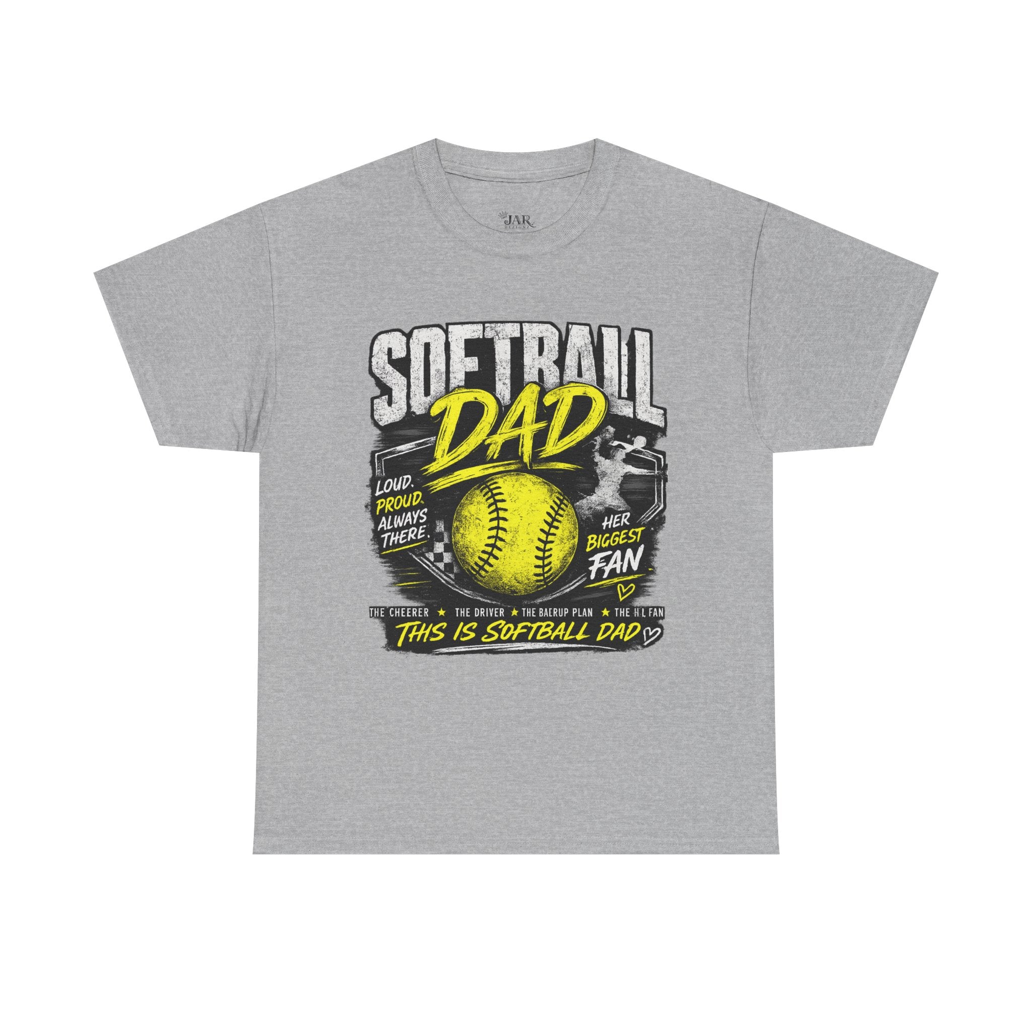 Softball Dad Cotton Tee
